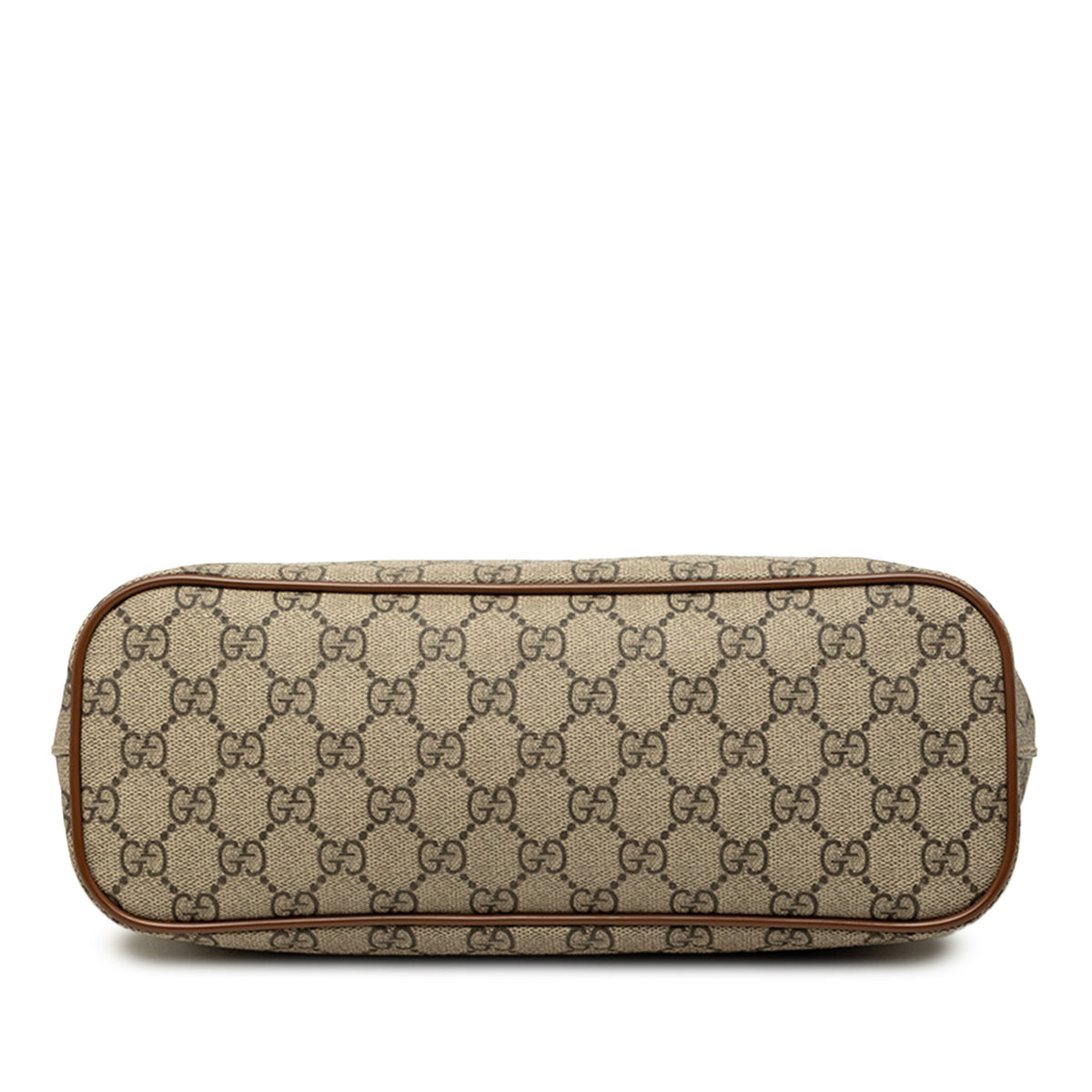 Gucci Small GG Supreme Satchel — Beige