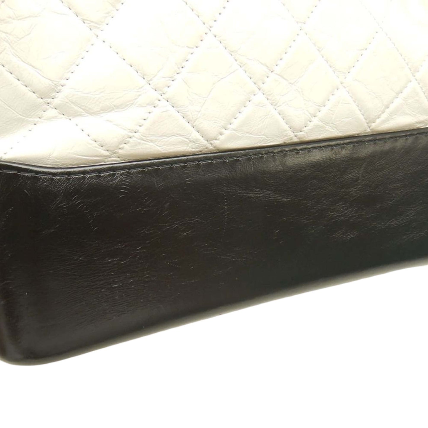 Chanel Medium Bicolor Quilted Aged Calfskin Gabrielle Hobo