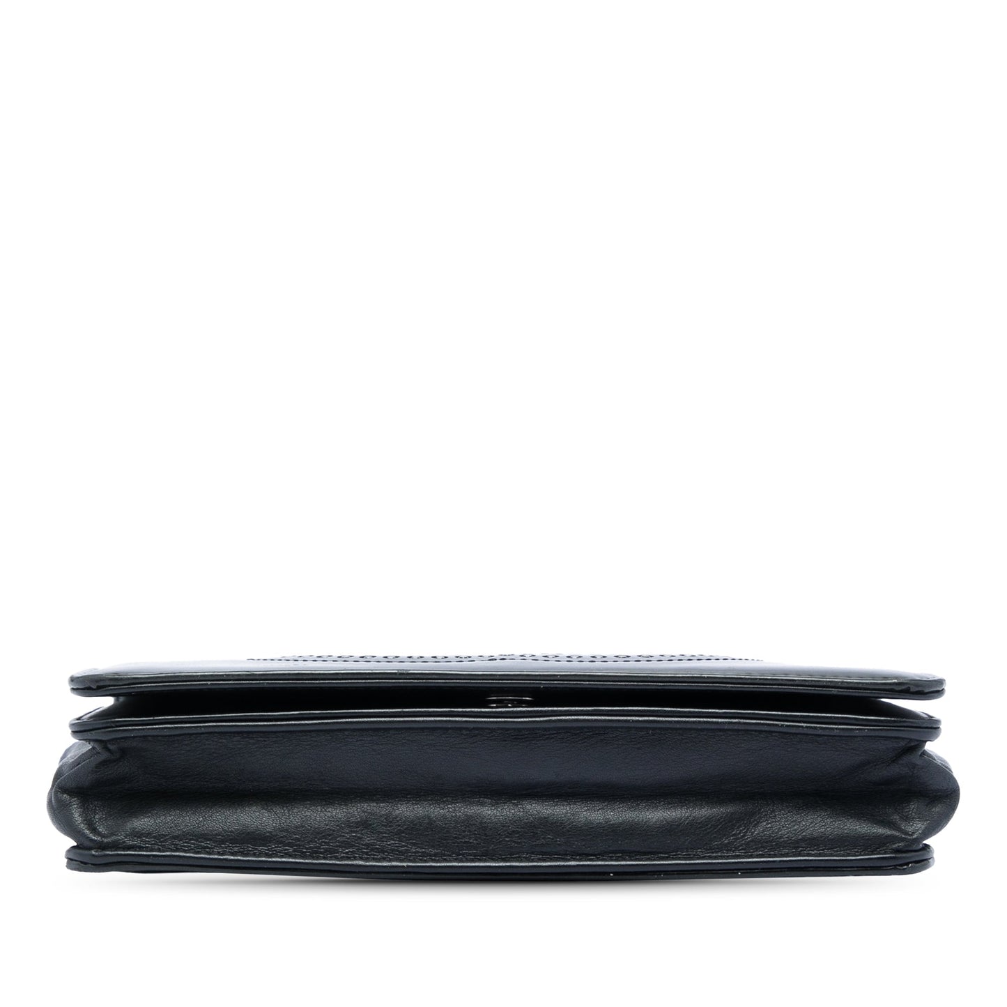 Chanel CC Patent Strass Embellished Wallet On Chain
