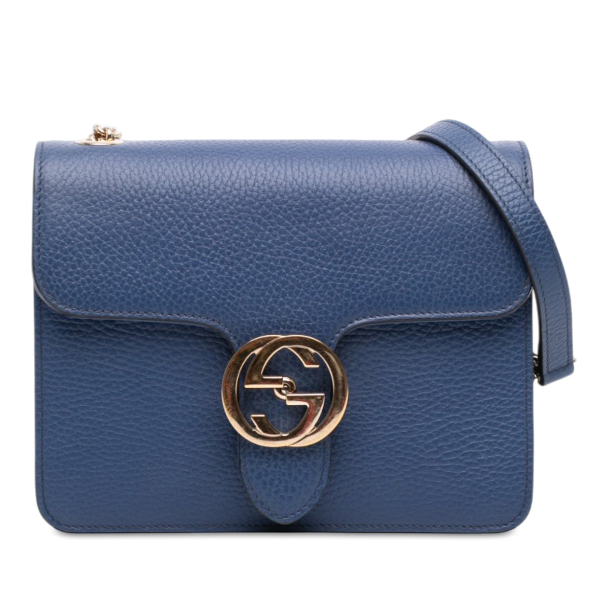 Gucci Small Dollar Calfskin Interlocking G Crossbody