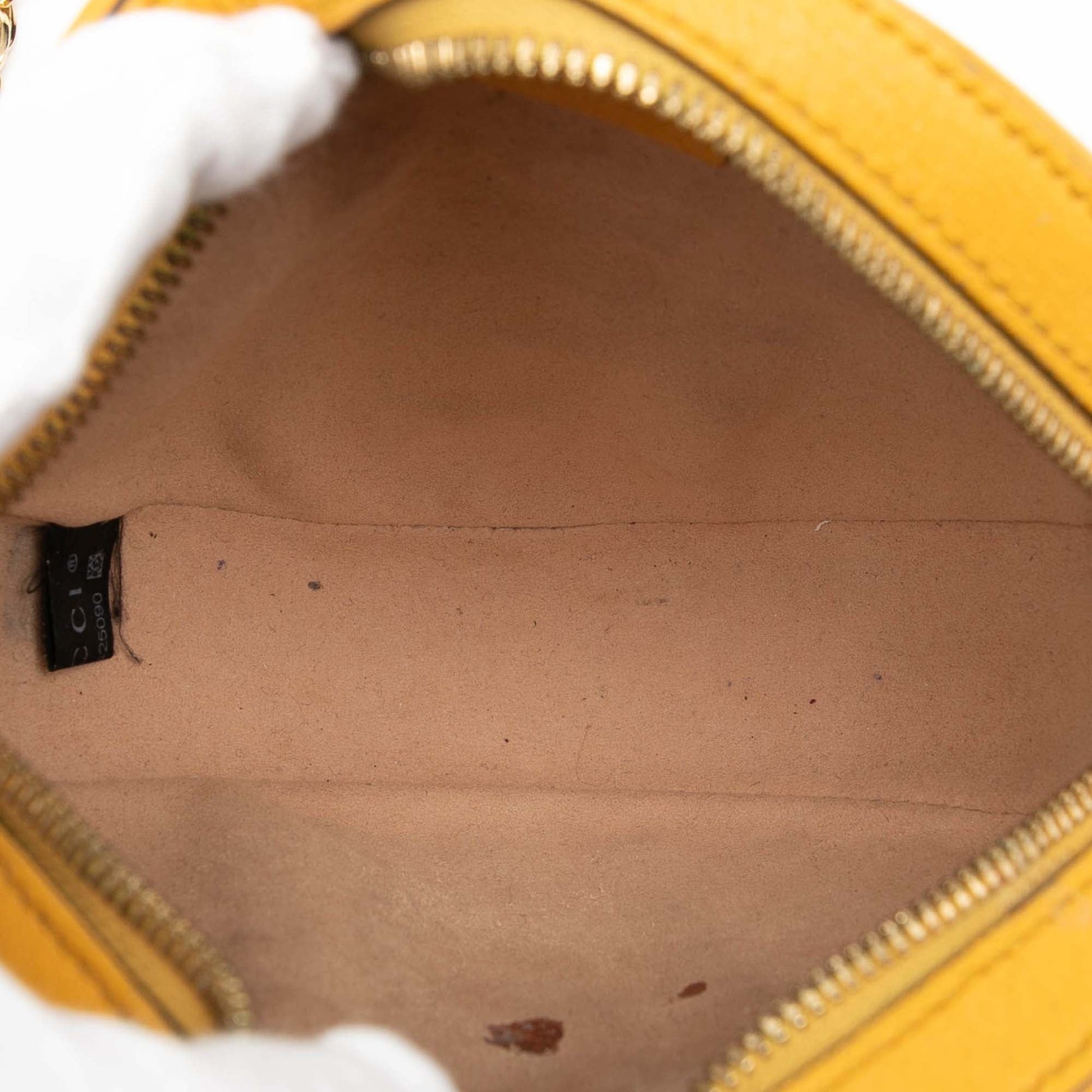 Mini GG Supreme Flora Ophidia Round Crossbody