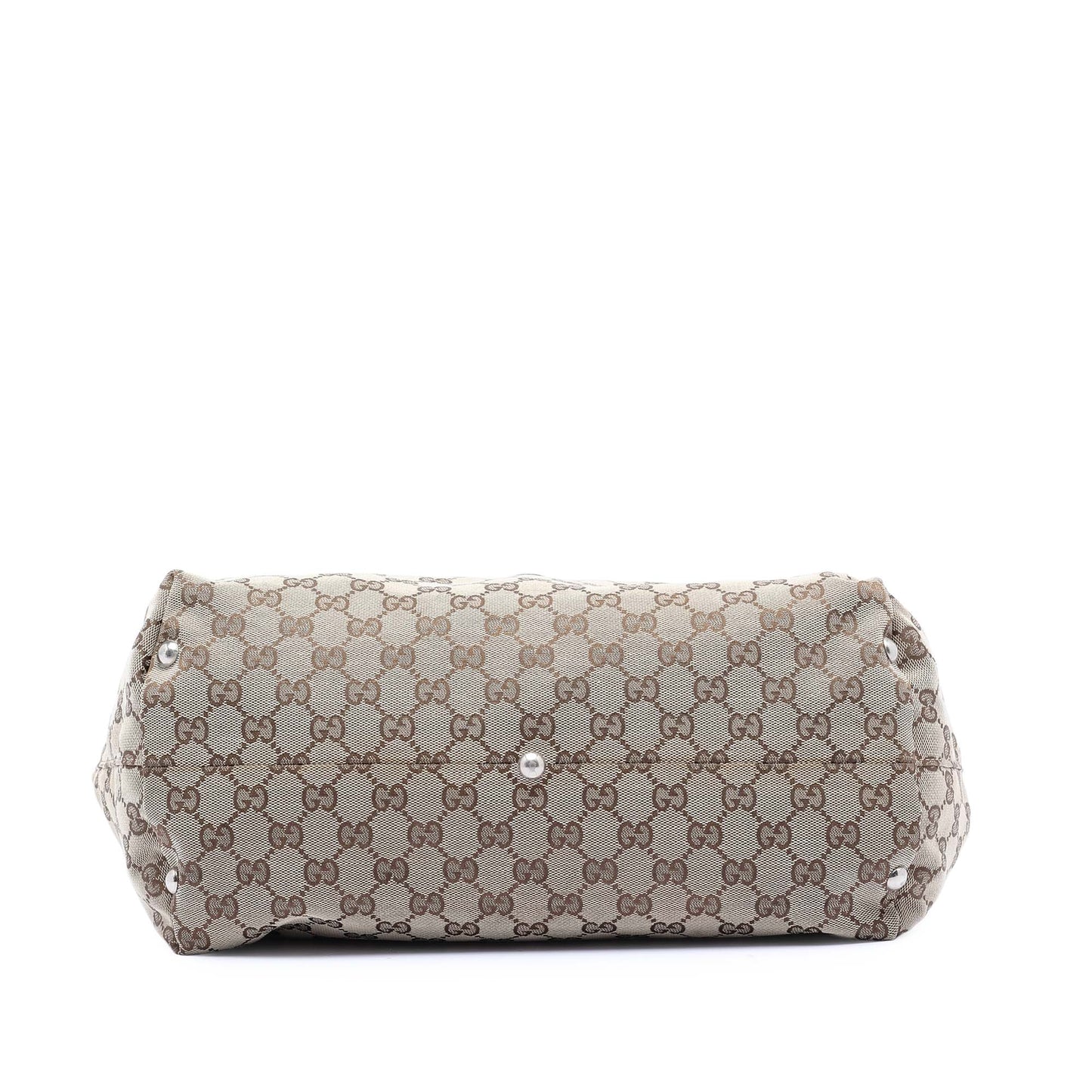 Gucci Medium GG Canvas Icon Bit Tote