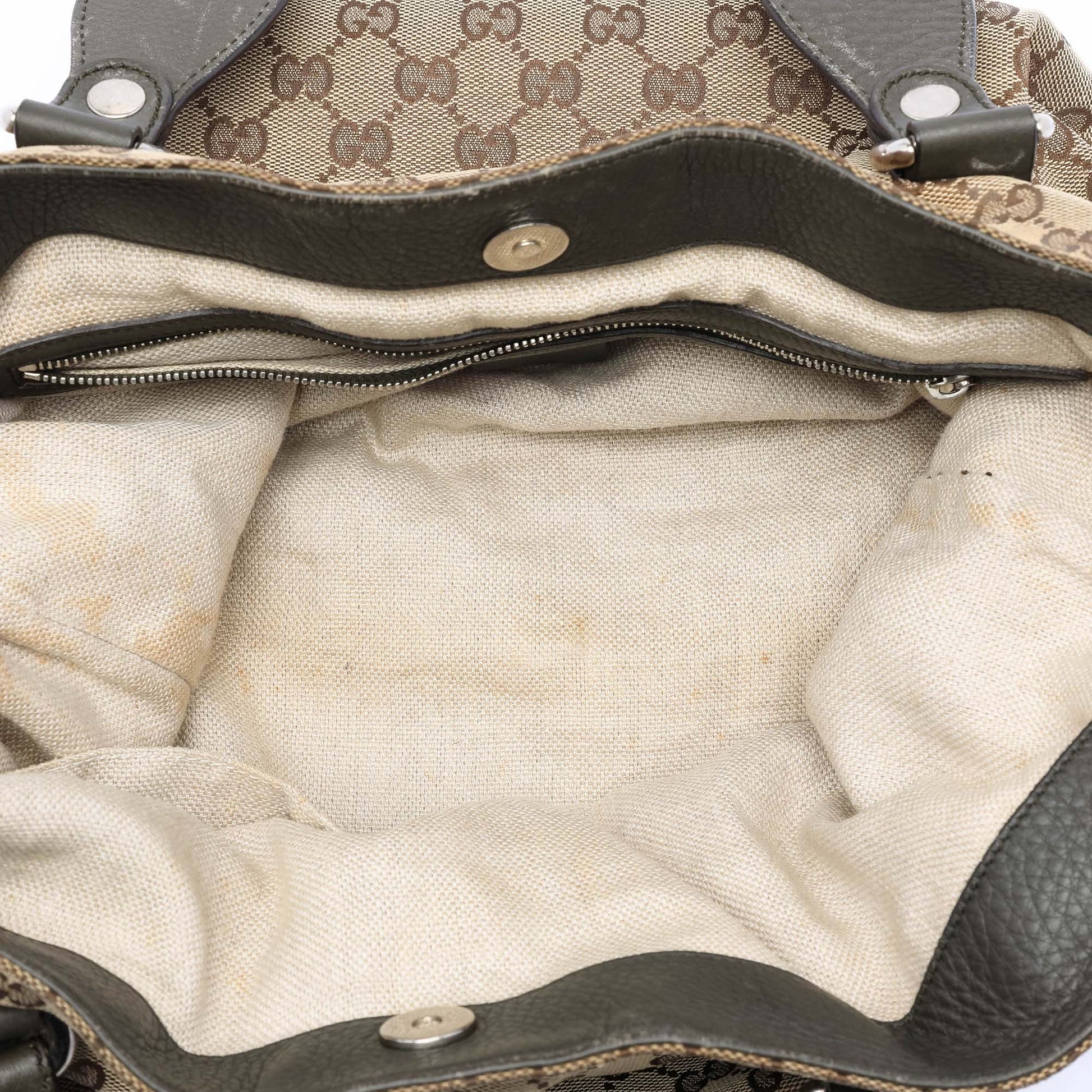 Gucci Medium GG Canvas Icon Bit Tote