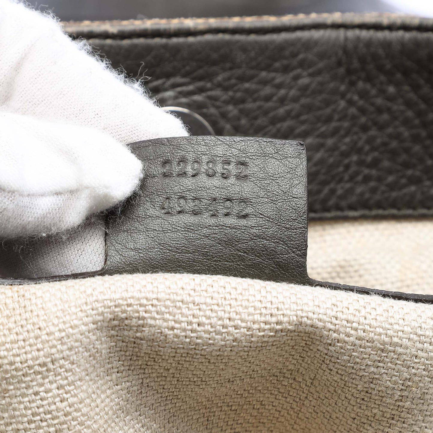 Gucci Medium GG Canvas Icon Bit Tote
