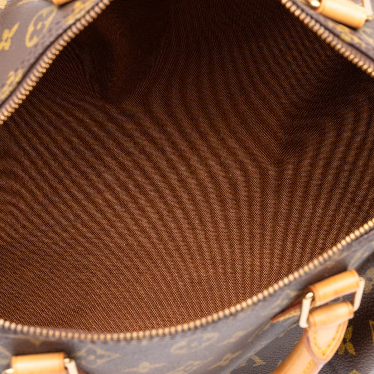 Louis Vuitton Monogram Speedy 30 — Brown