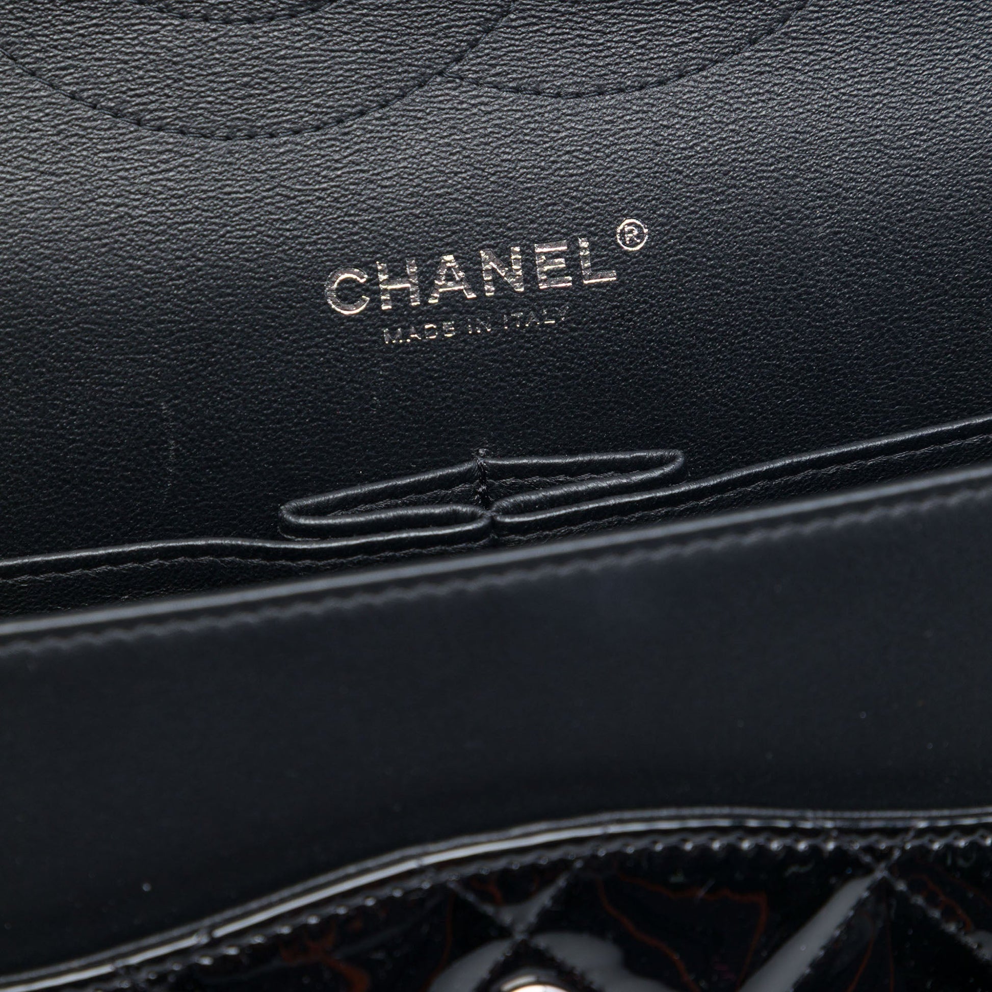 Chanel Jumbo Classic Patent Double Flap