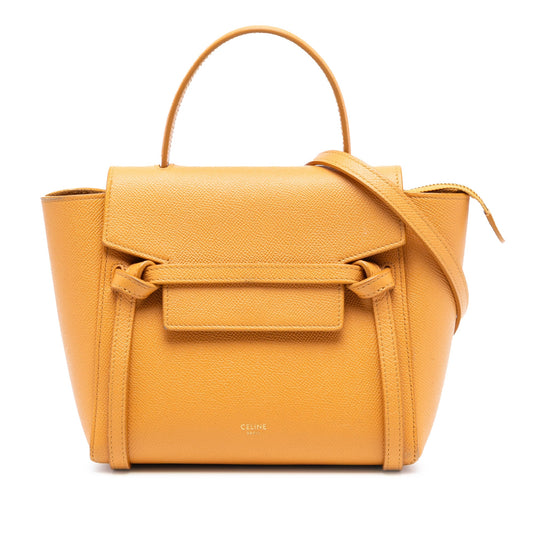Celine Nano Grained Calfskin Belt Bag