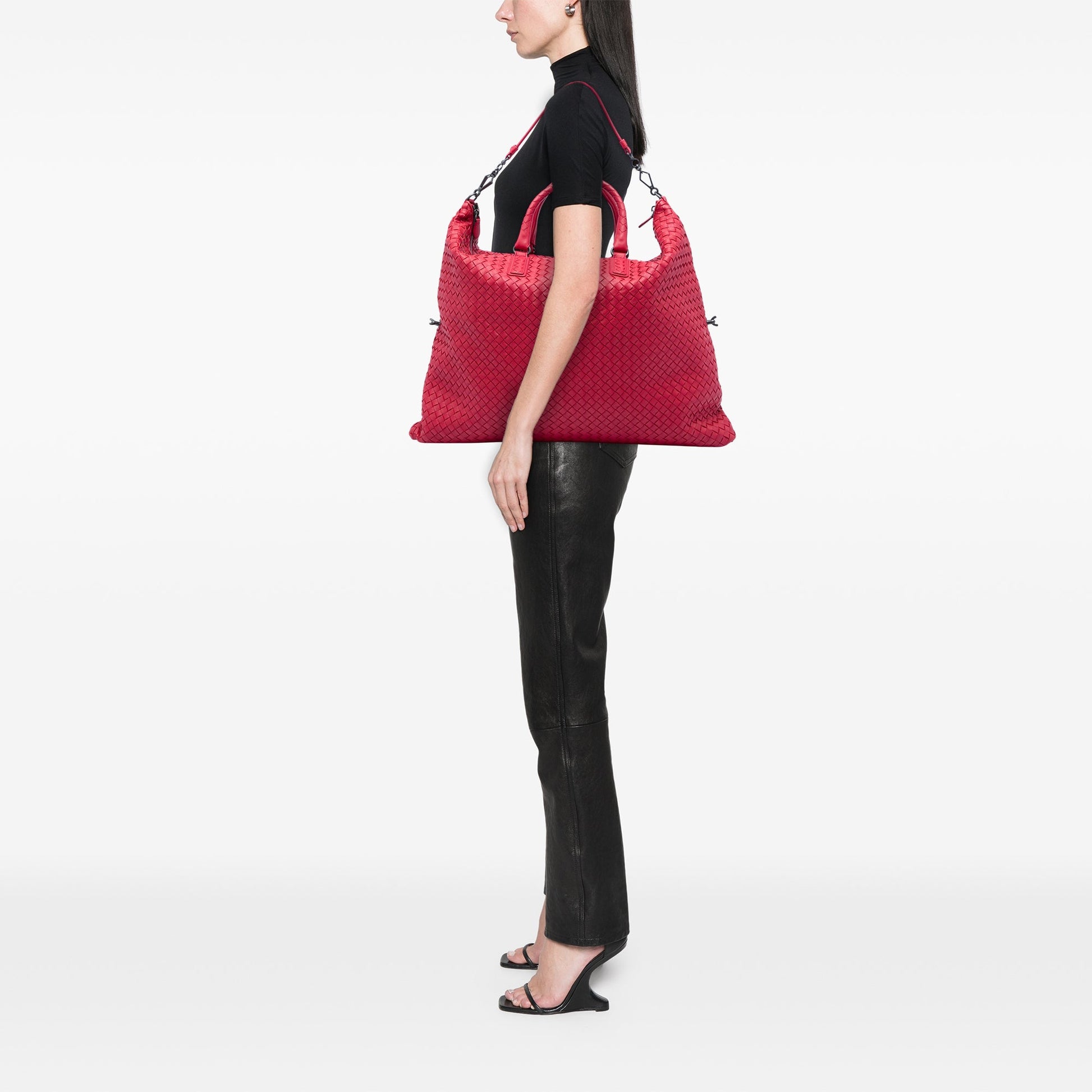 Bottega Veneta Maxi Nappa Intrecciato Convertible Tote