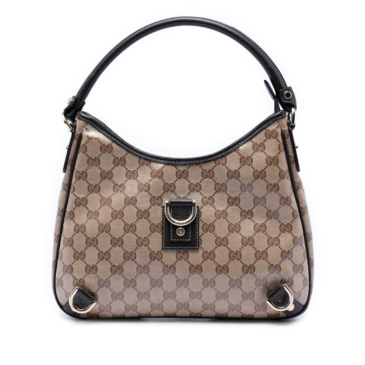 Gucci GG Crystal Abbey D Ring Shoulder Bag