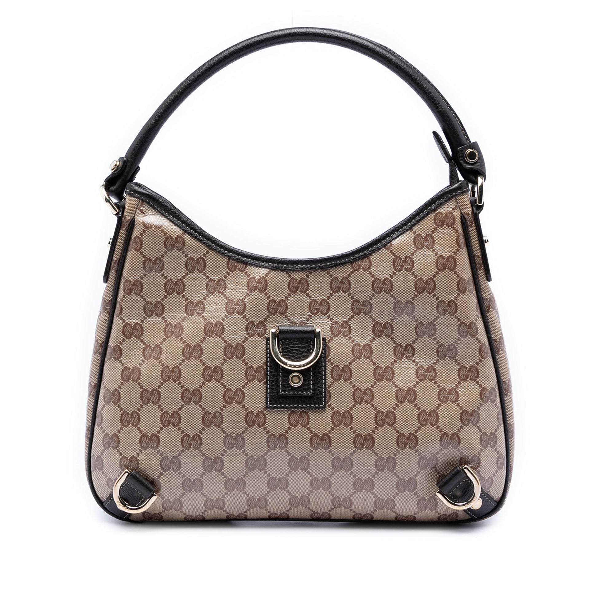 Gucci GG Crystal Abbey D Ring Shoulder Bag