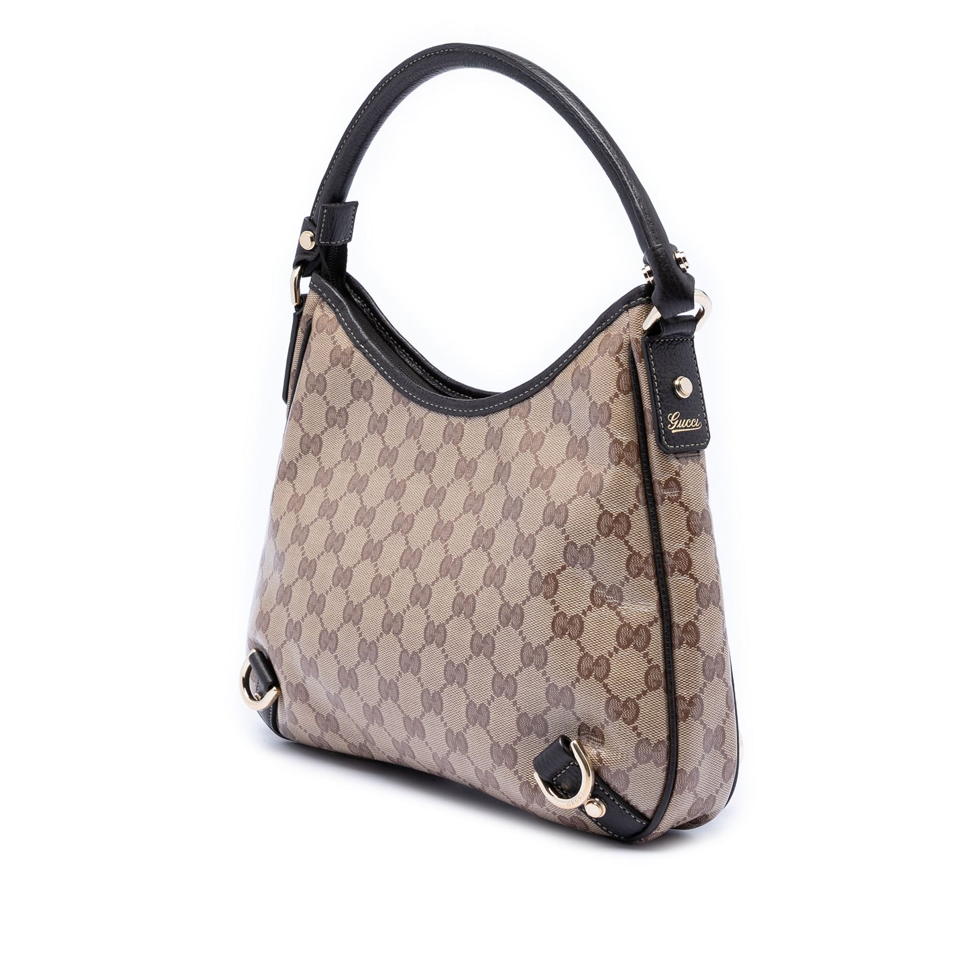 Gucci GG Crystal Abbey D Ring Shoulder Bag