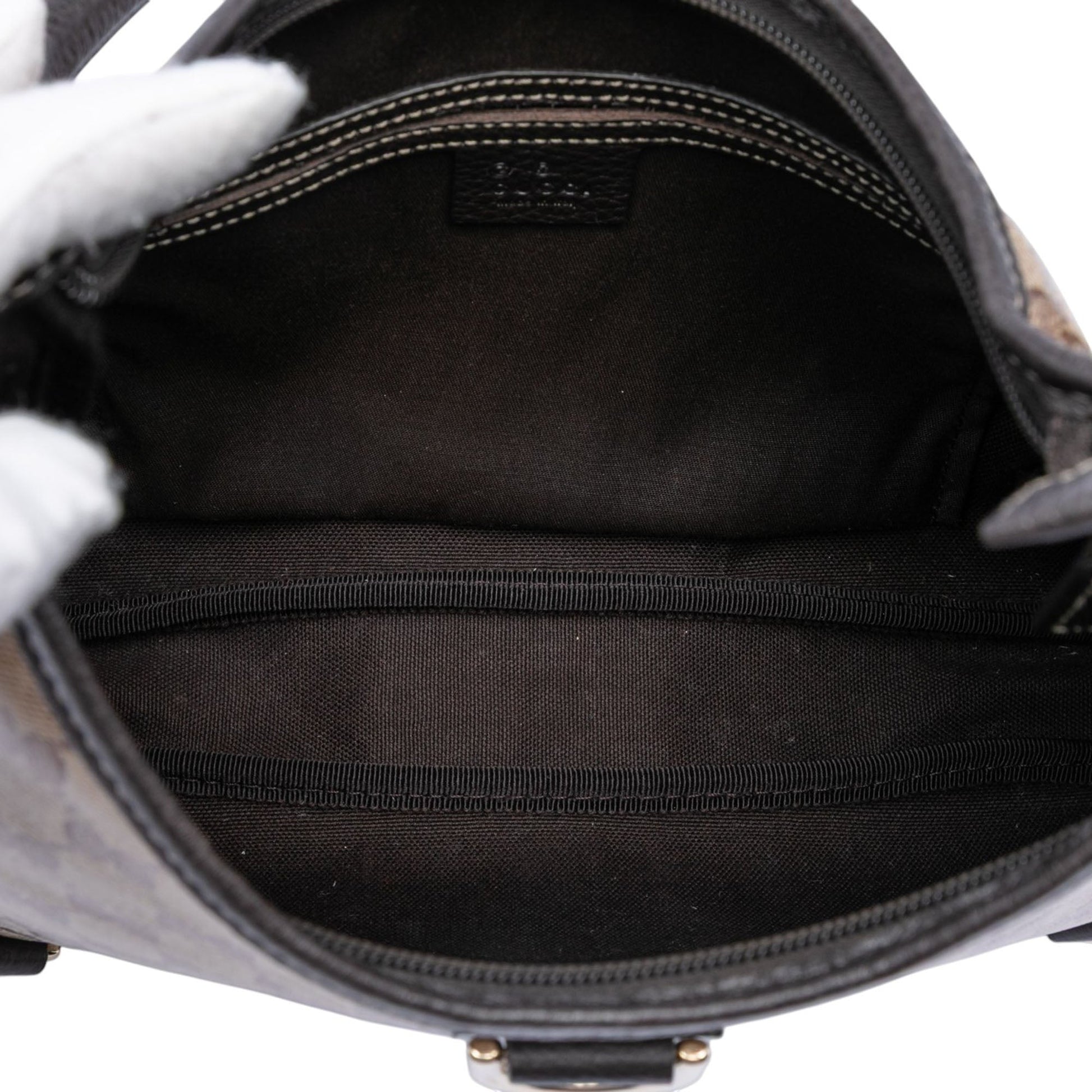 Gucci GG Crystal Abbey D Ring Shoulder Bag