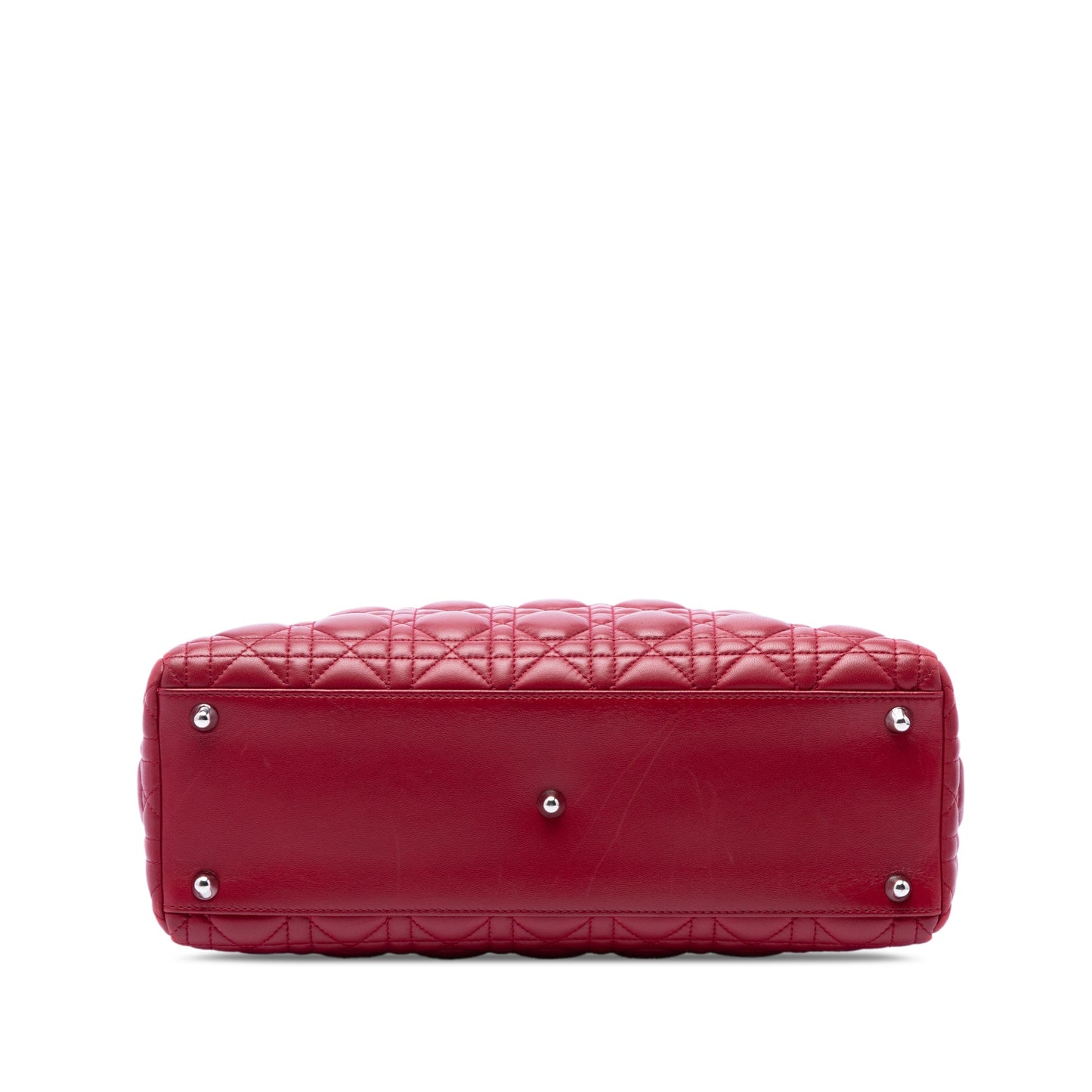 Dior Large Lambskin Cannage Lady Dior