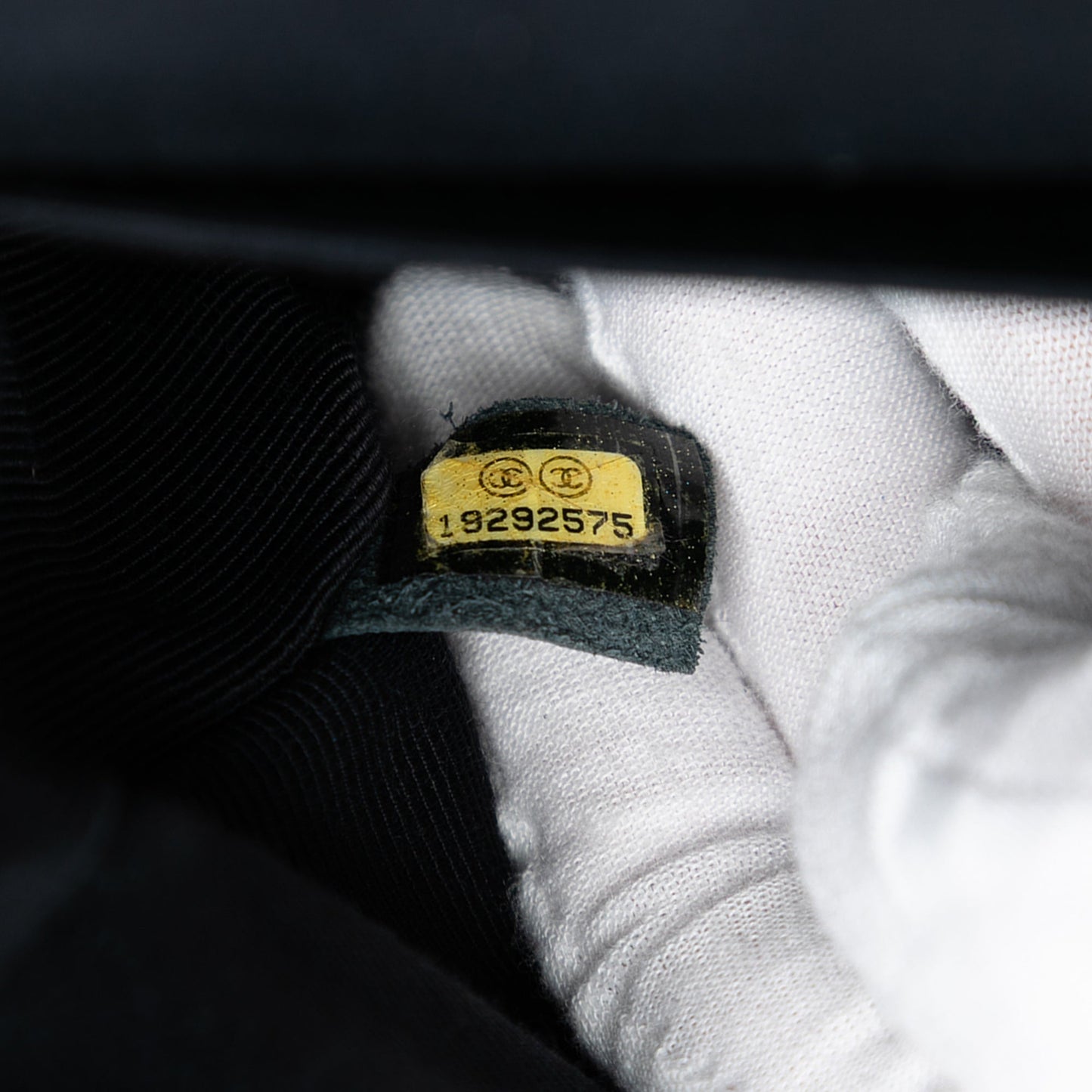Medium Classic Ribbon and Tweed Logo Double Flap