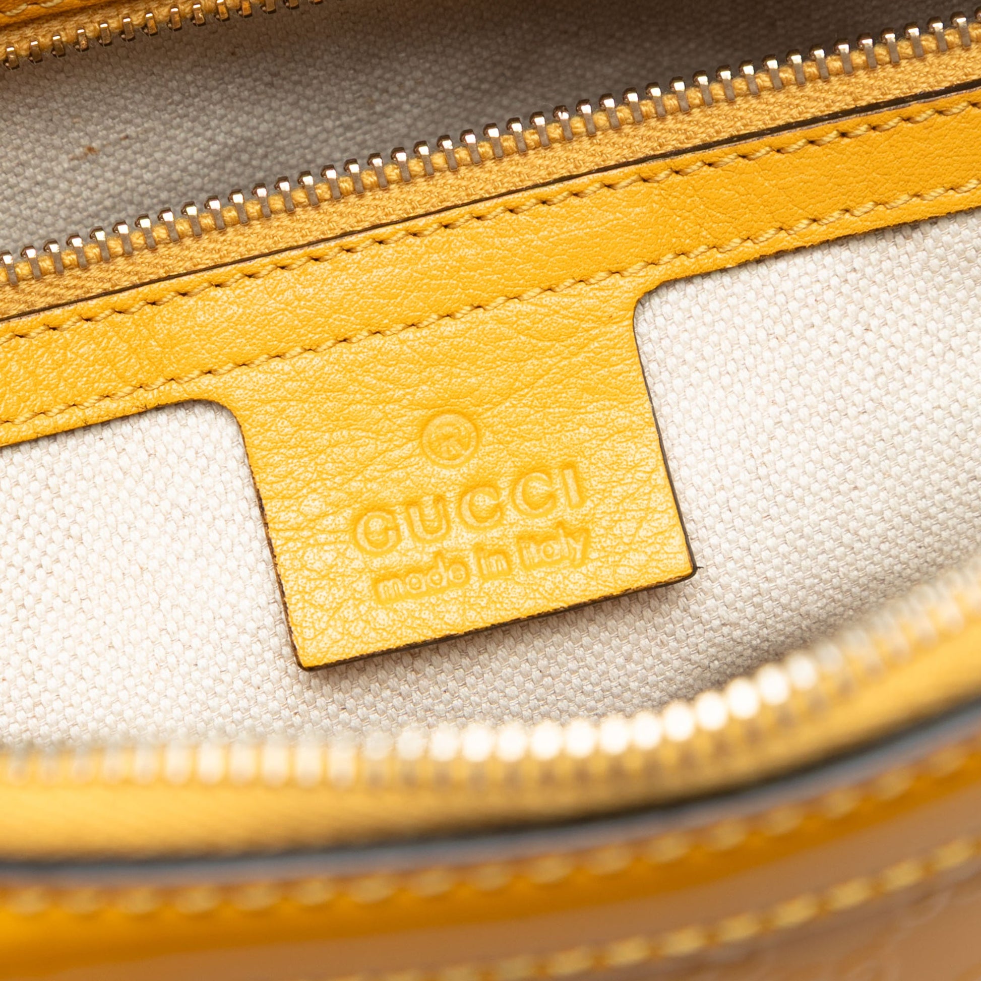 Gucci Small Microguccissima Patent Nice Dome Satchel