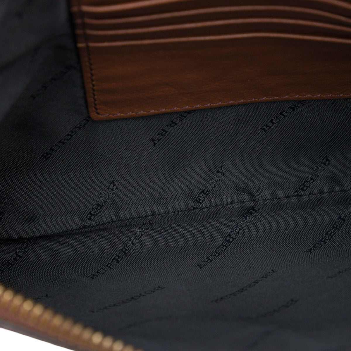 Burberry House Check Canvas Derby Peyton Crossbody — Brown