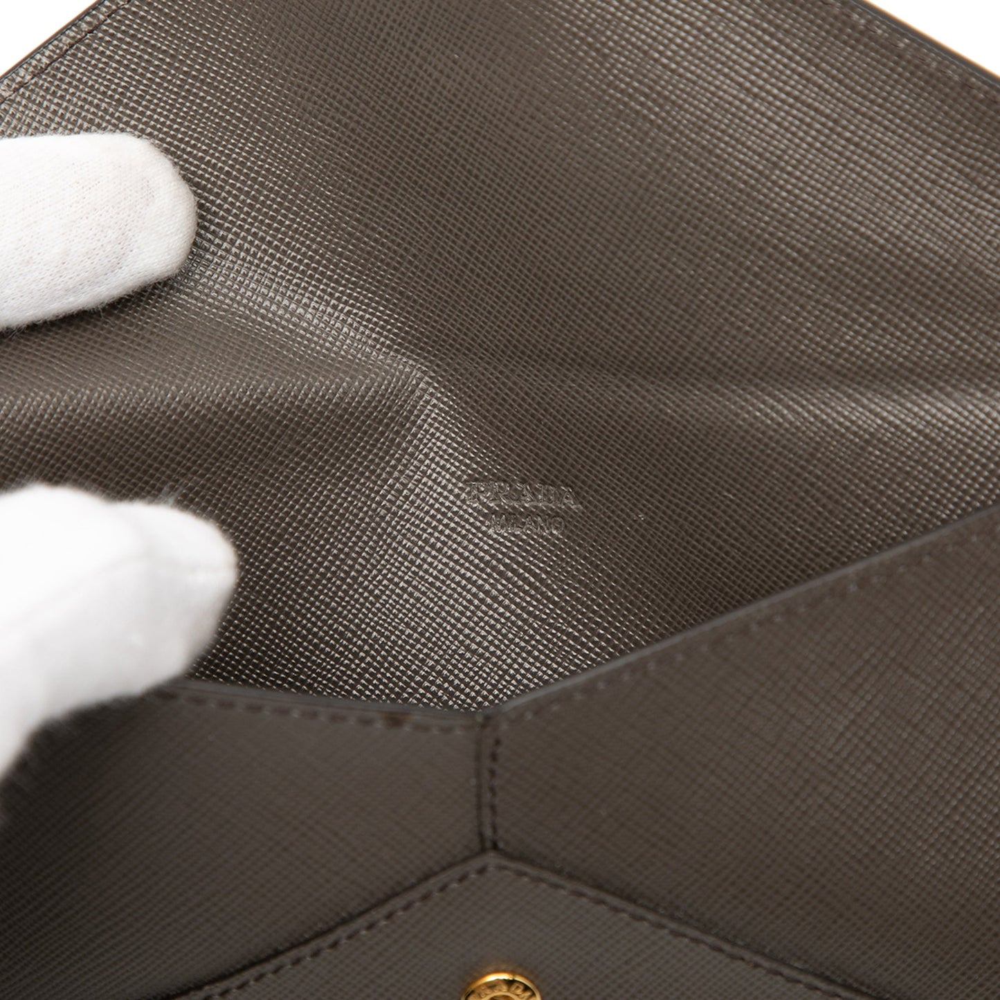 Saffiano Envelope Clutch