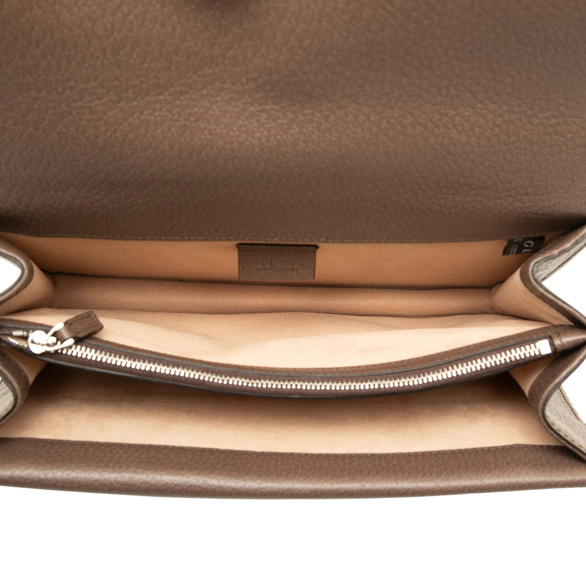Gucci GG Supreme Dionysus Top Handle Bag — Beige