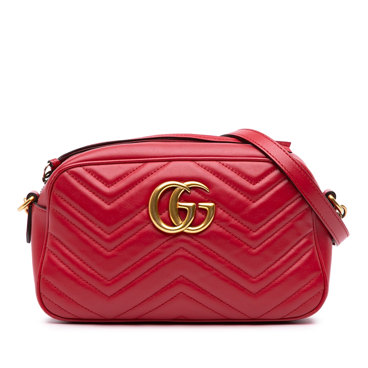 Gucci Small GG Marmont Matelasse Leather Crossbody