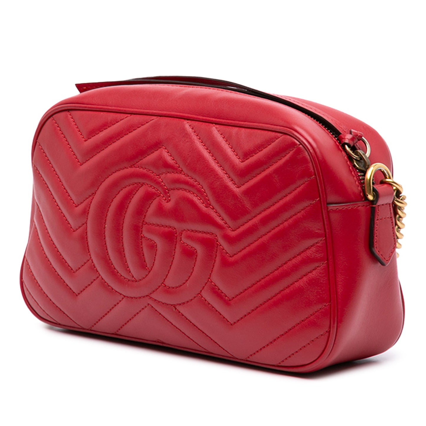 Gucci Small GG Marmont Matelasse Leather Crossbody