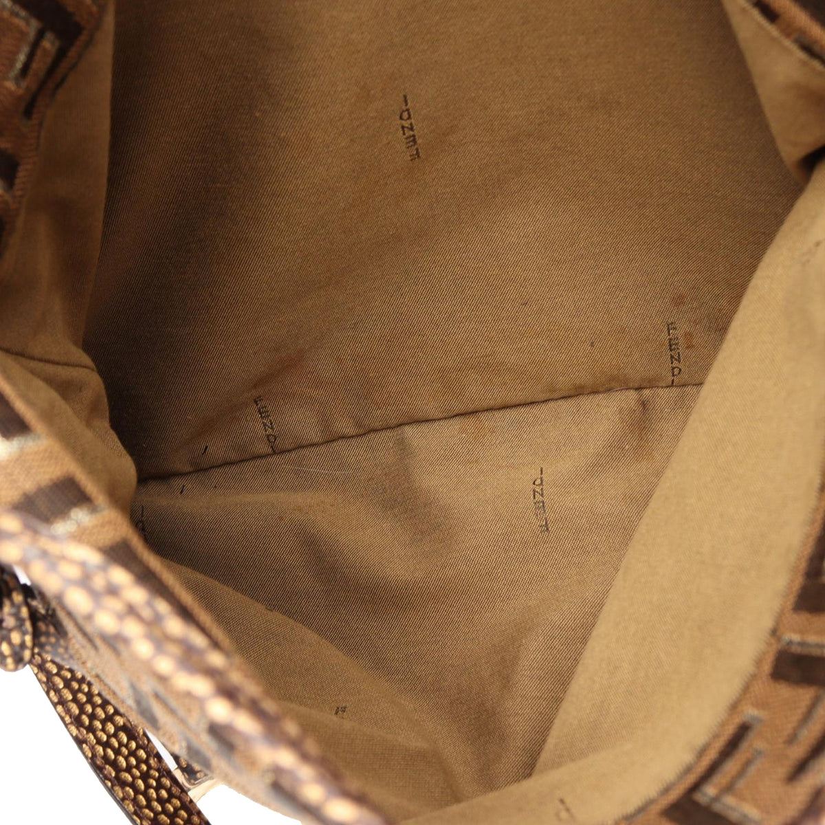 Fendi Zucca Canvas Chef Tote