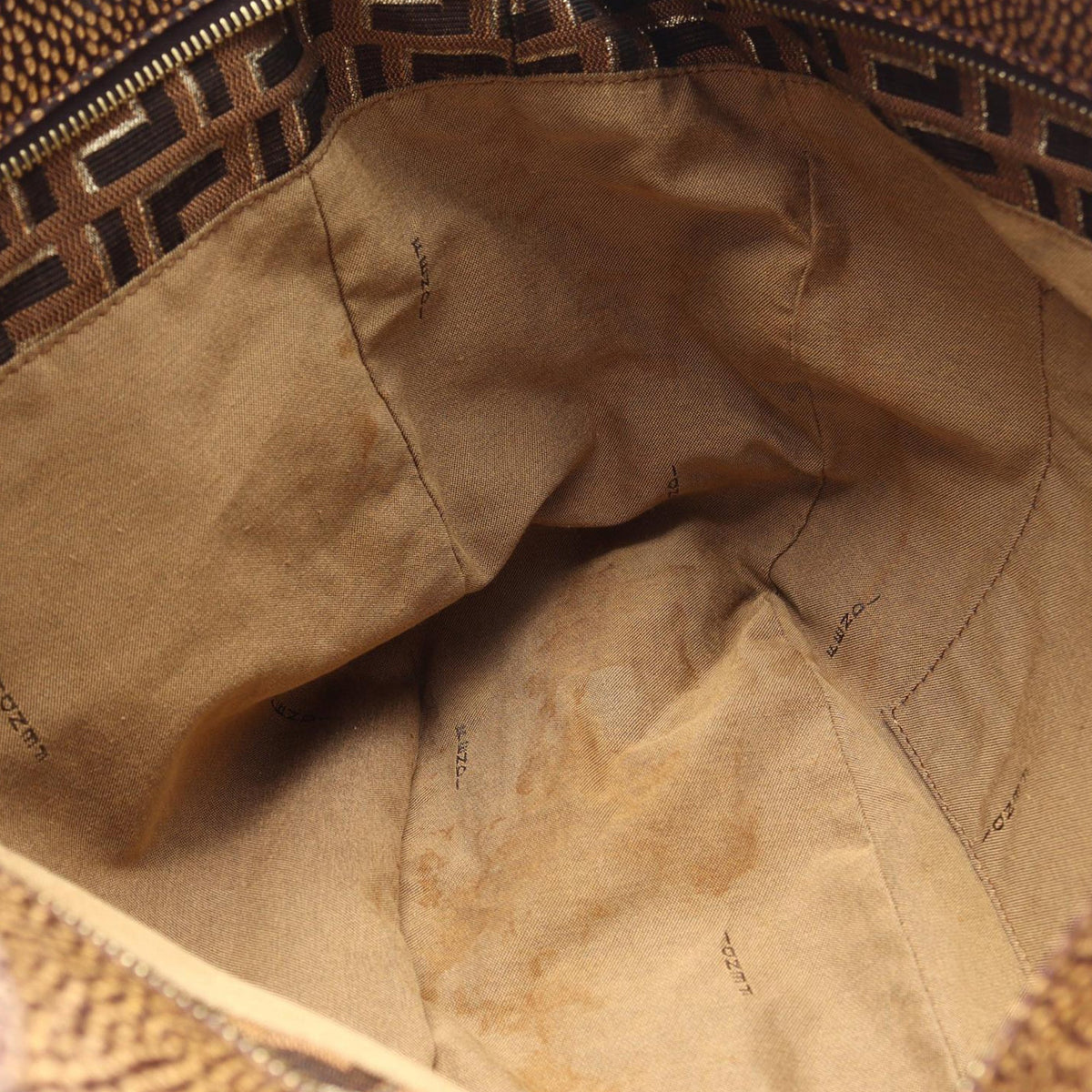 Fendi Zucca Canvas Chef Tote