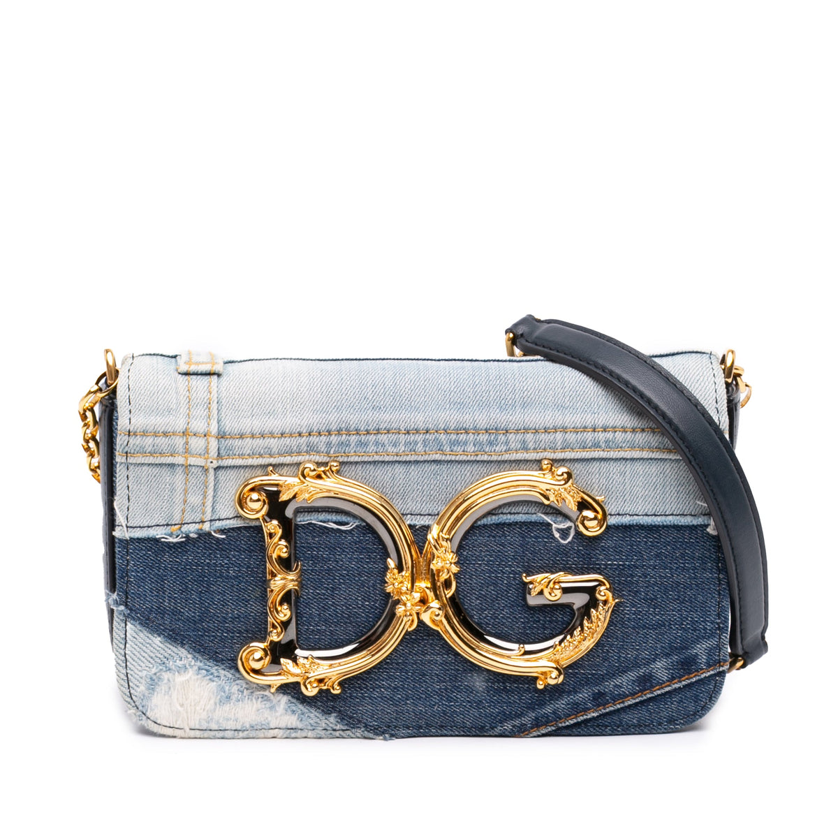 Dolce & Gabbana Denim DG Girls Crossbody