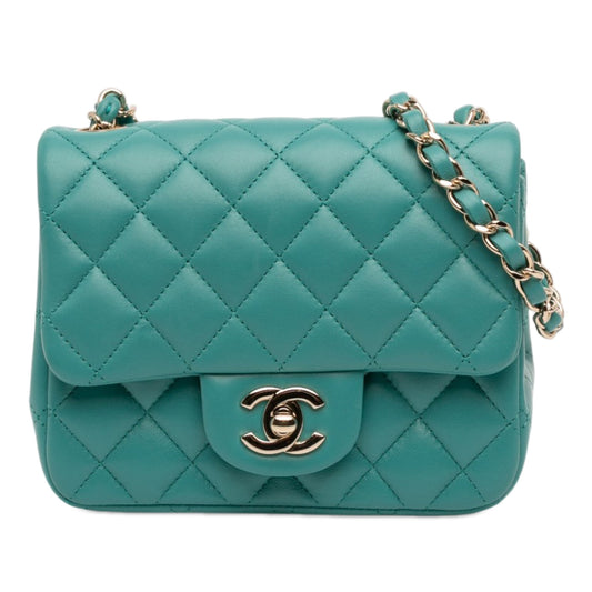 Chanel Mini Square Classic Lambskin Single Flap