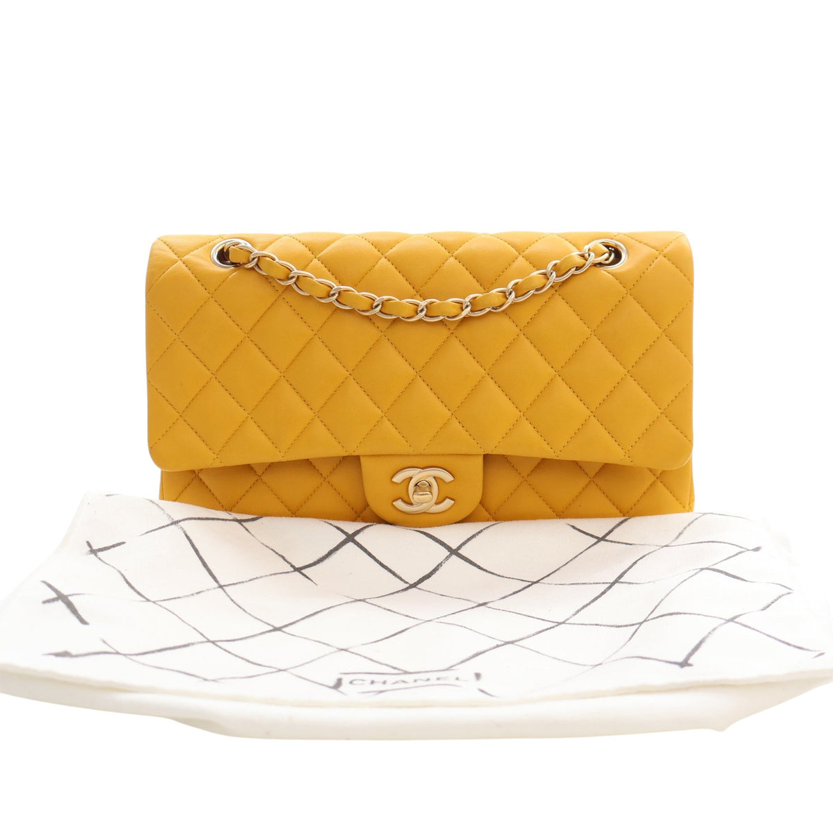 Chanel Medium Classic Lambskin Double Flap