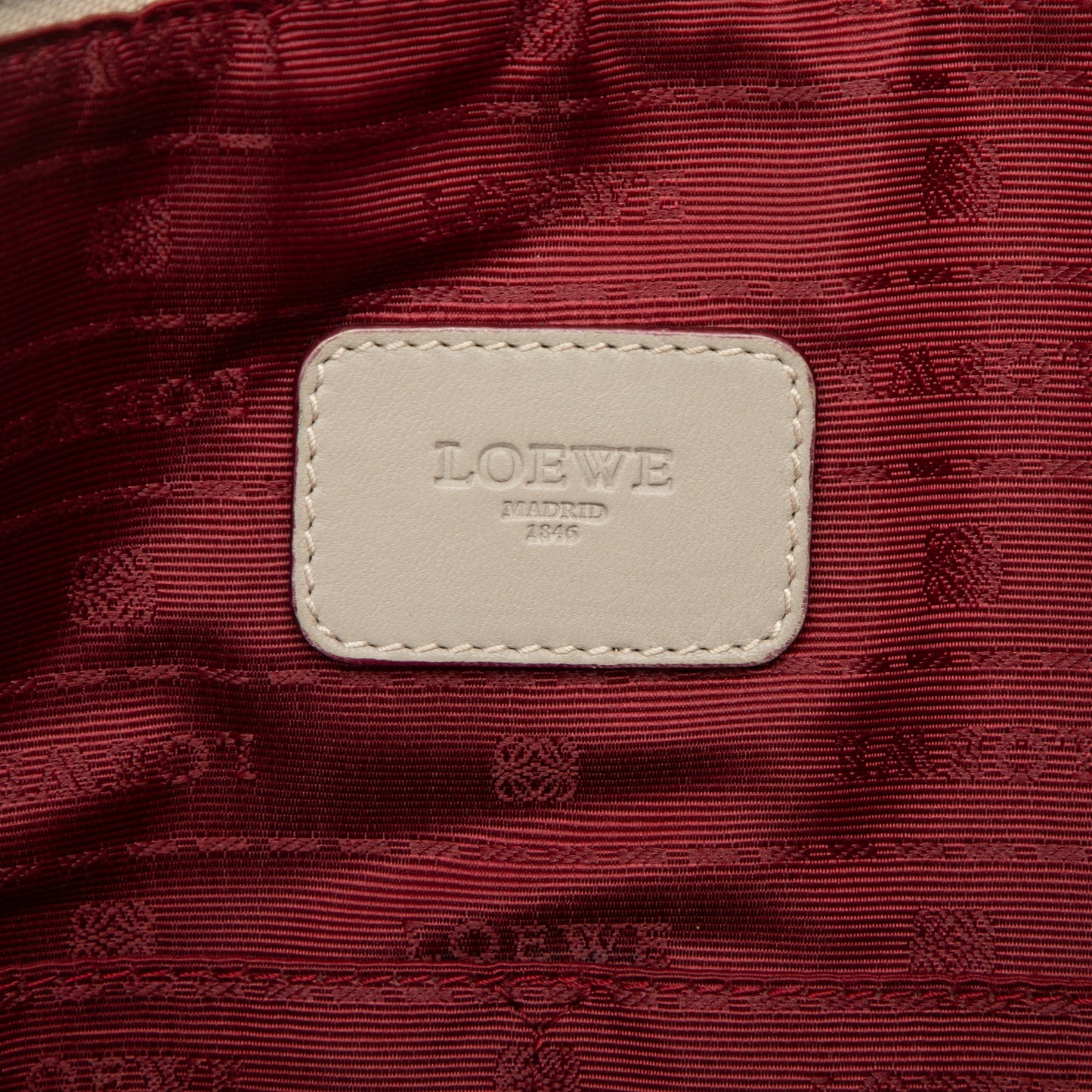 LOEWE Leather Anagram Toledo Briefcase
