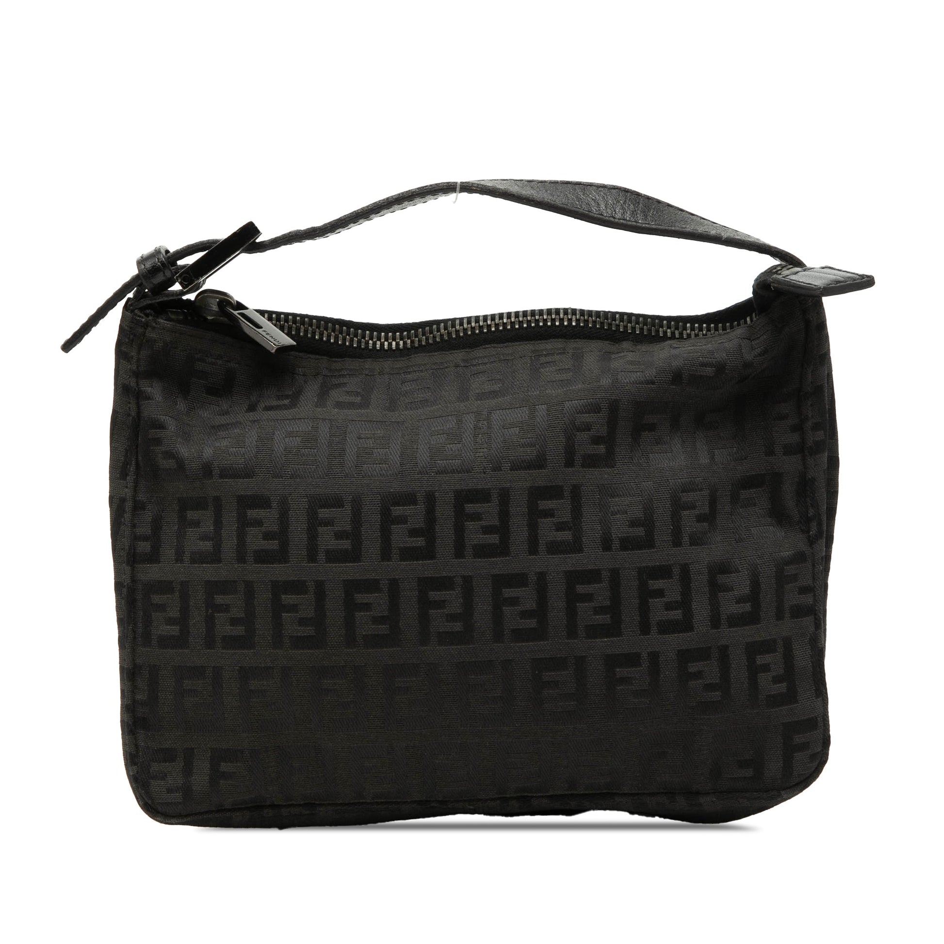 Fendi Zucchino Canvas Handbag
