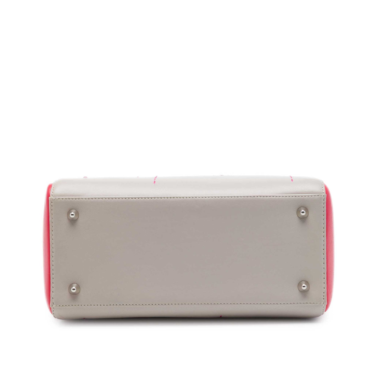 Dior Medium Tricolor Lambskin Macrocannage Stitched Lady Dior