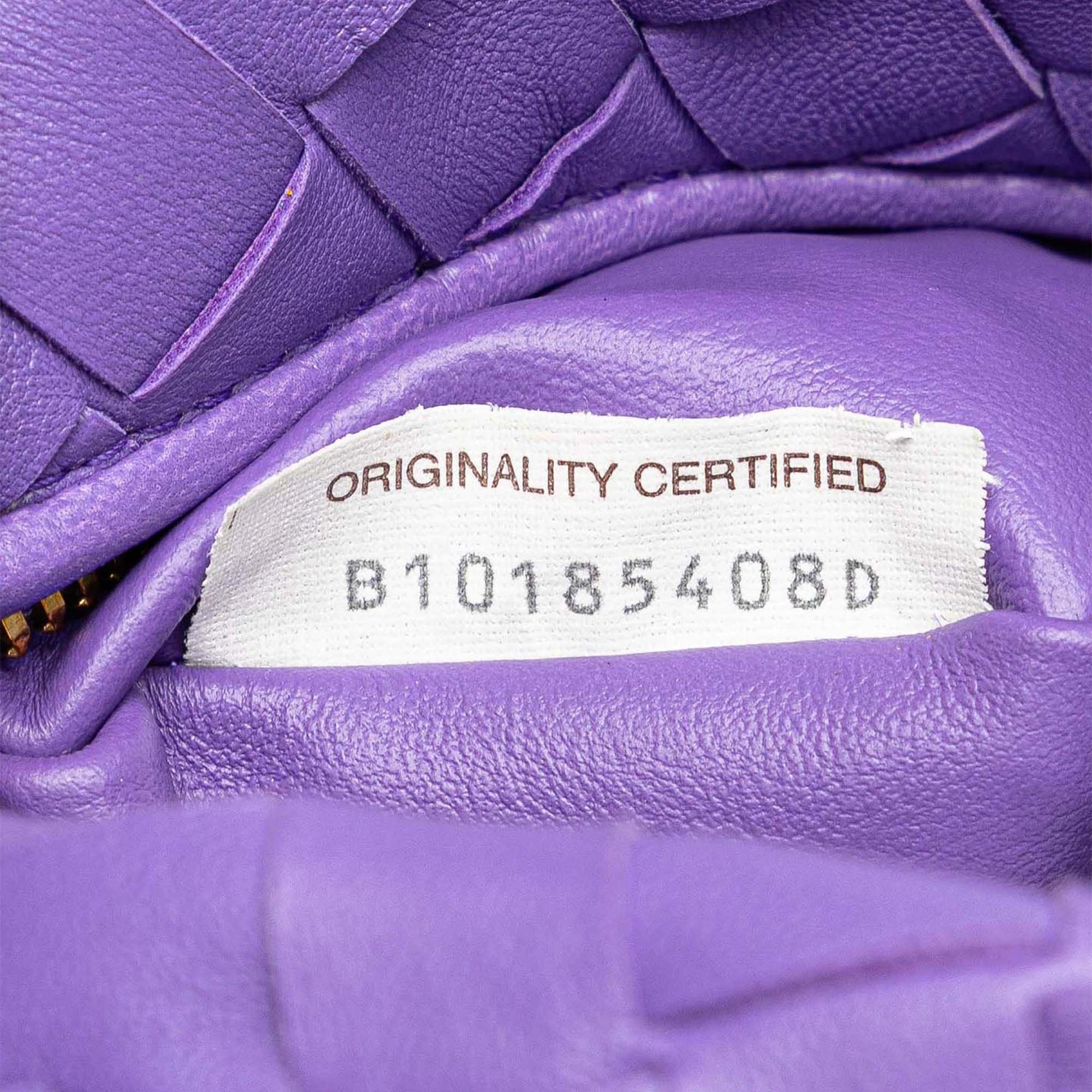 Bottega Veneta Mini Nappa Intrecciato Jodie