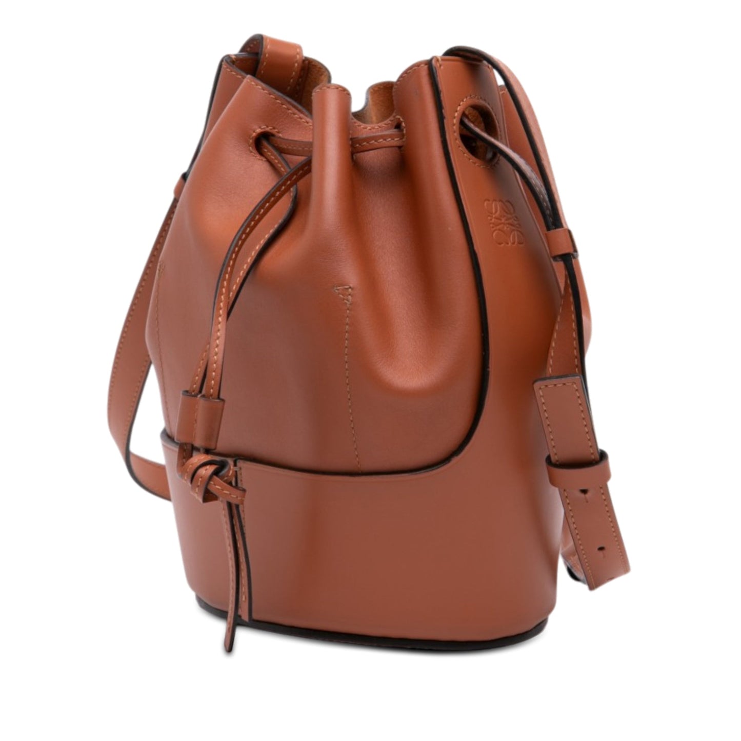 LOEWE Small Leather Balloon Bucket Bag