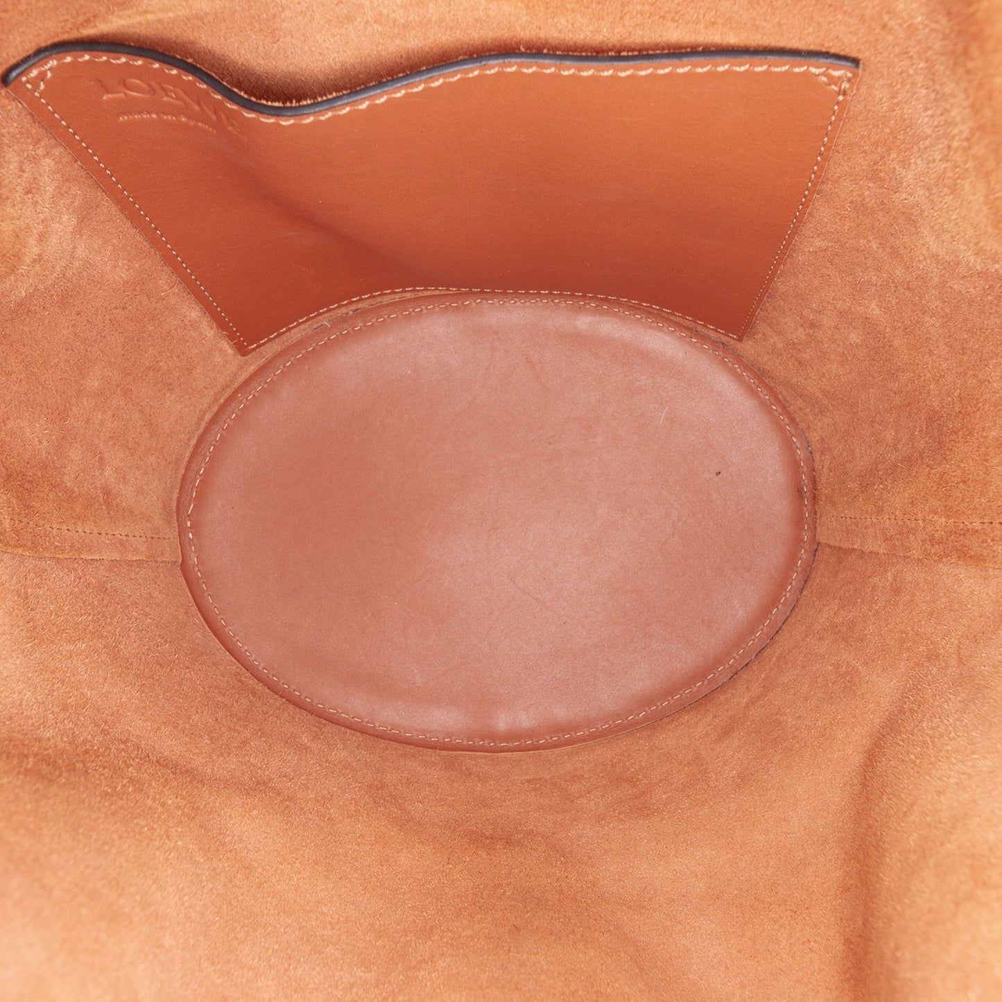LOEWE Small Leather Balloon Bucket Bag