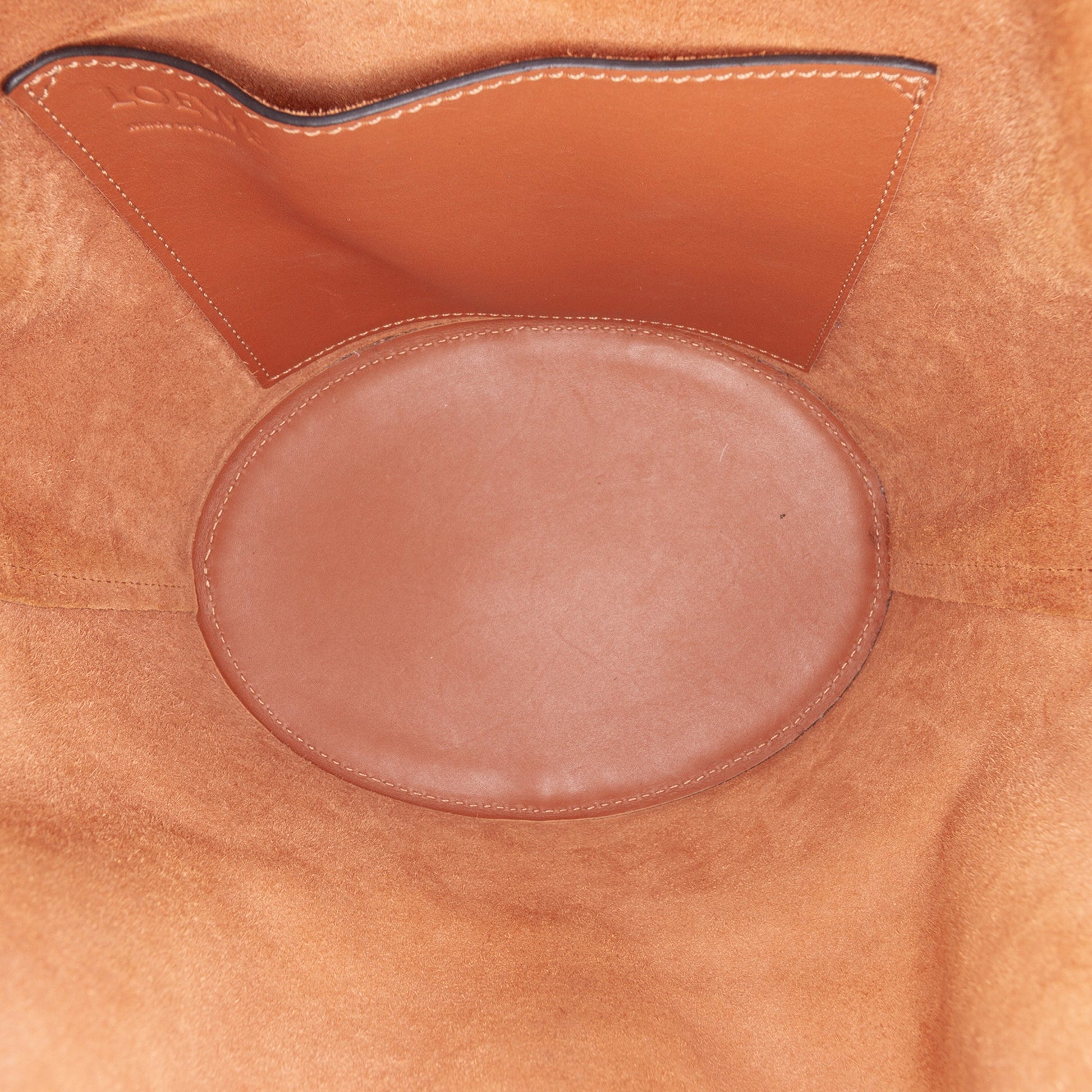 LOEWE Small Leather Balloon Bucket Bag