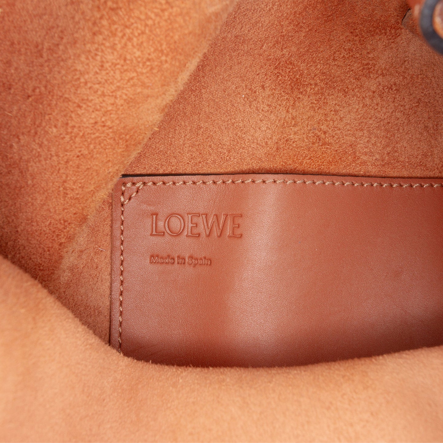 LOEWE Small Leather Balloon Bucket Bag