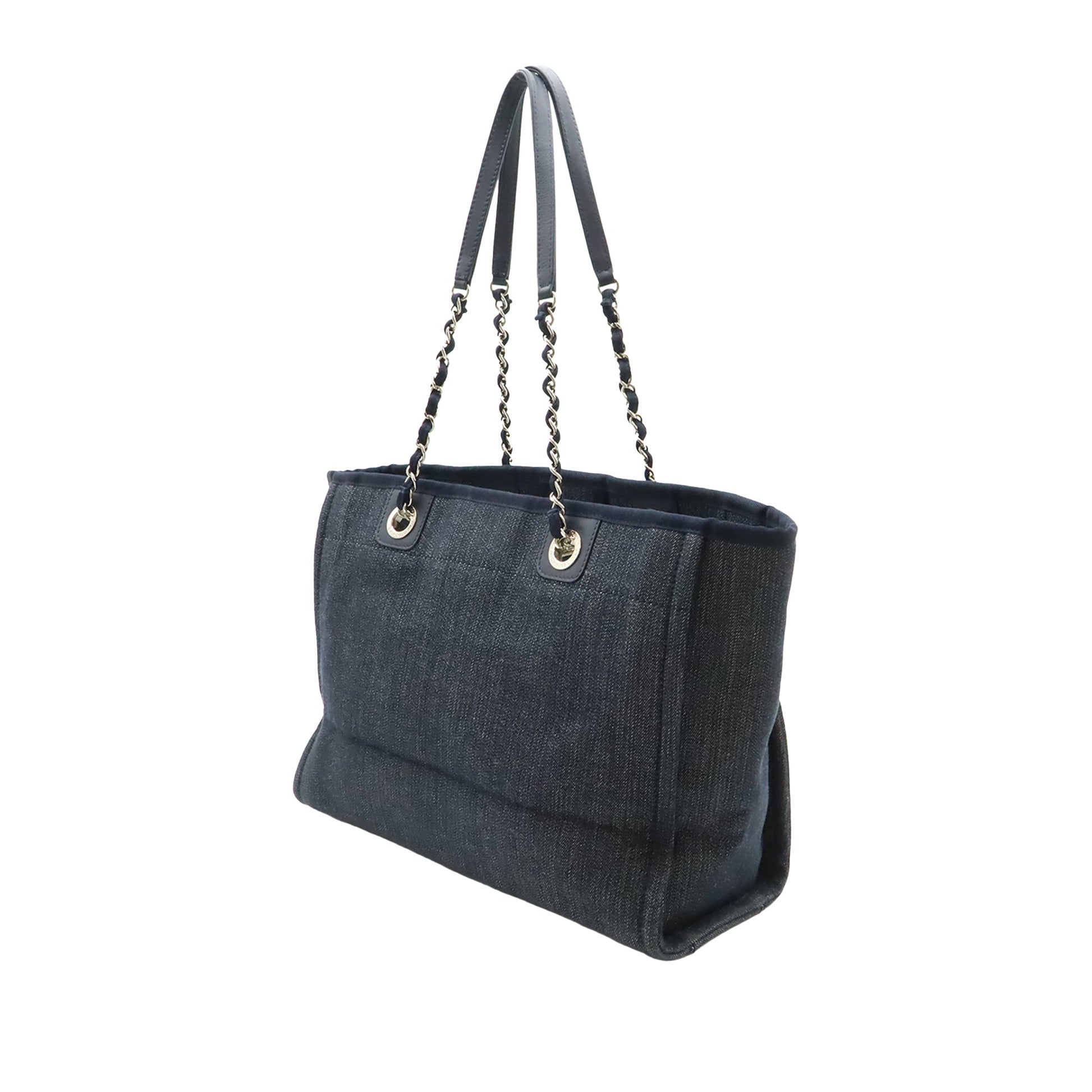 Chanel Small Denim Deauville Tote