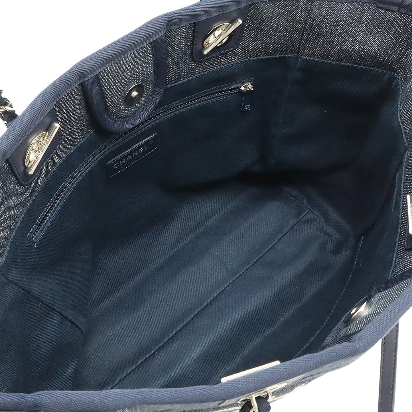 Chanel Small Denim Deauville Tote