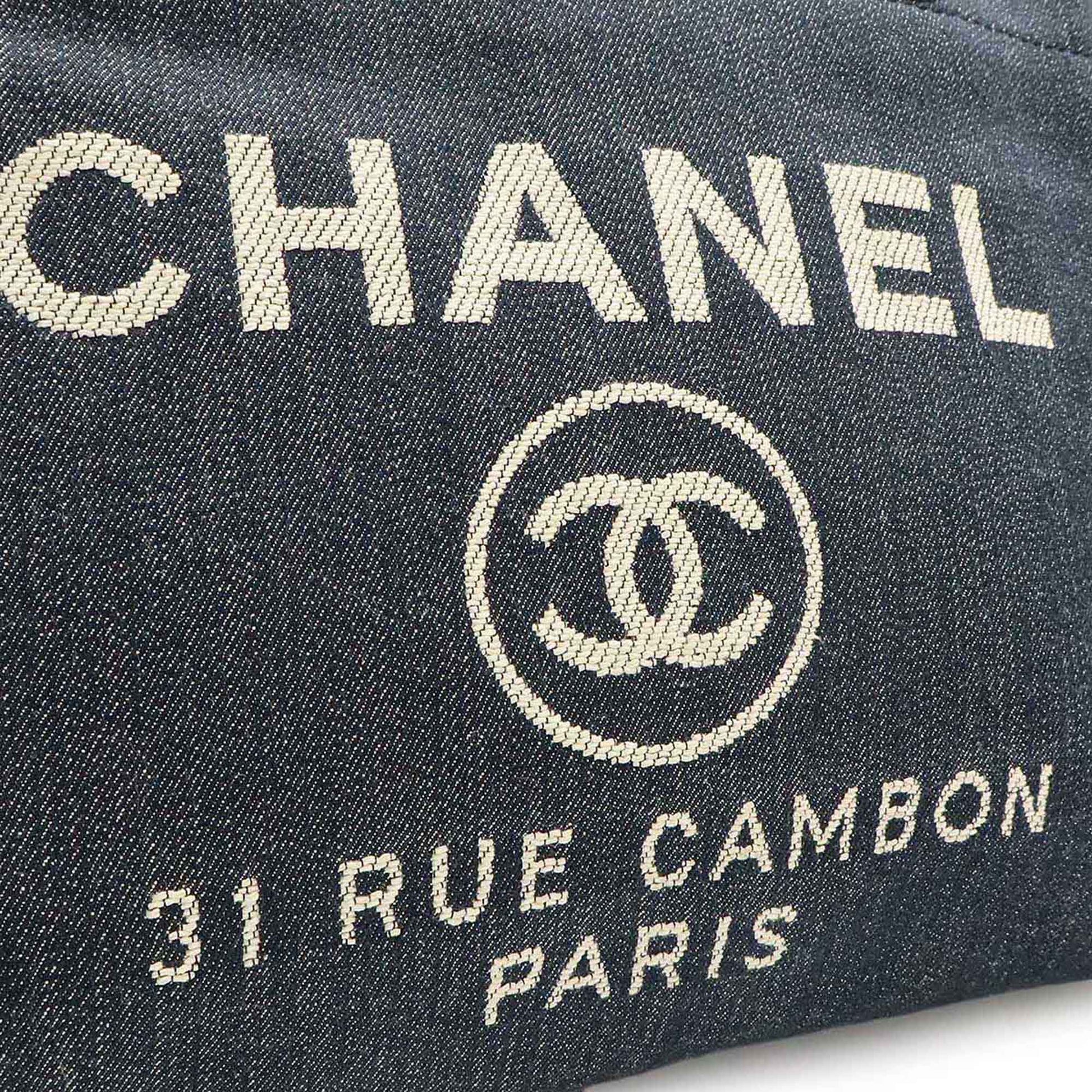 Chanel Small Denim Deauville Tote