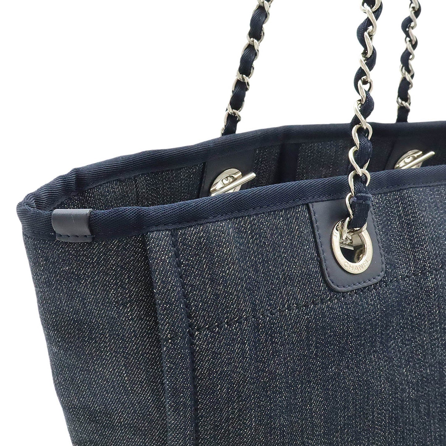 Chanel Small Denim Deauville Tote