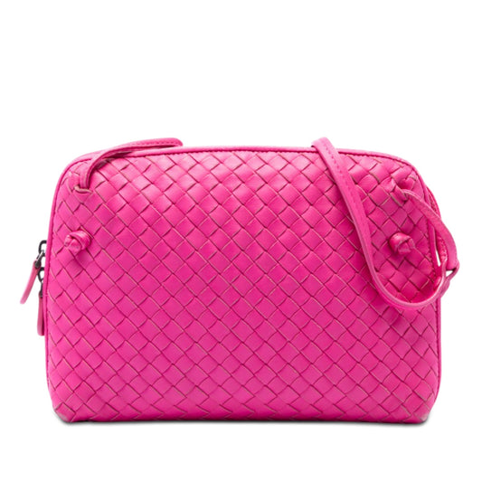 Bottega Veneta Nappa Intrecciato Nodini Crossbody