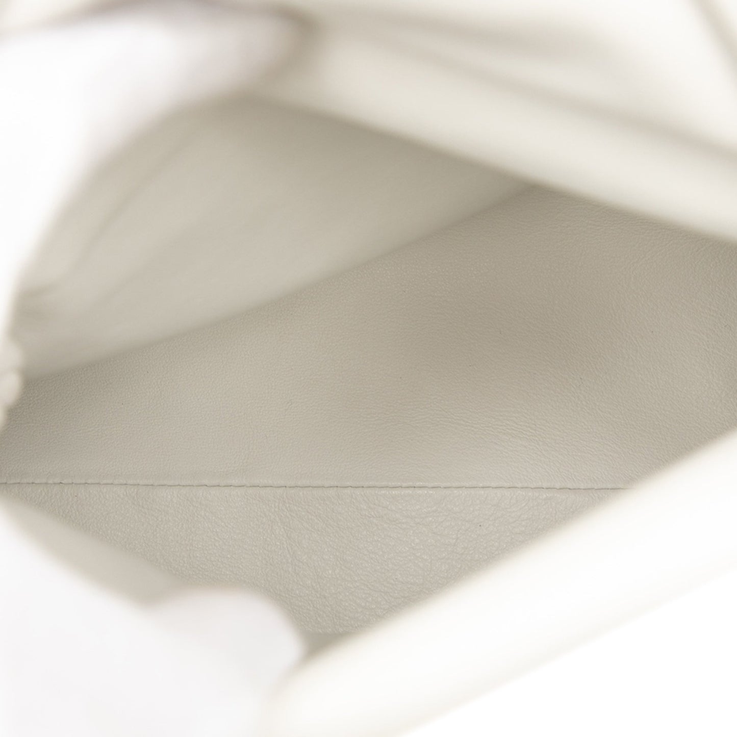 Bottega Veneta Leather BV Trine Angular Clutch
