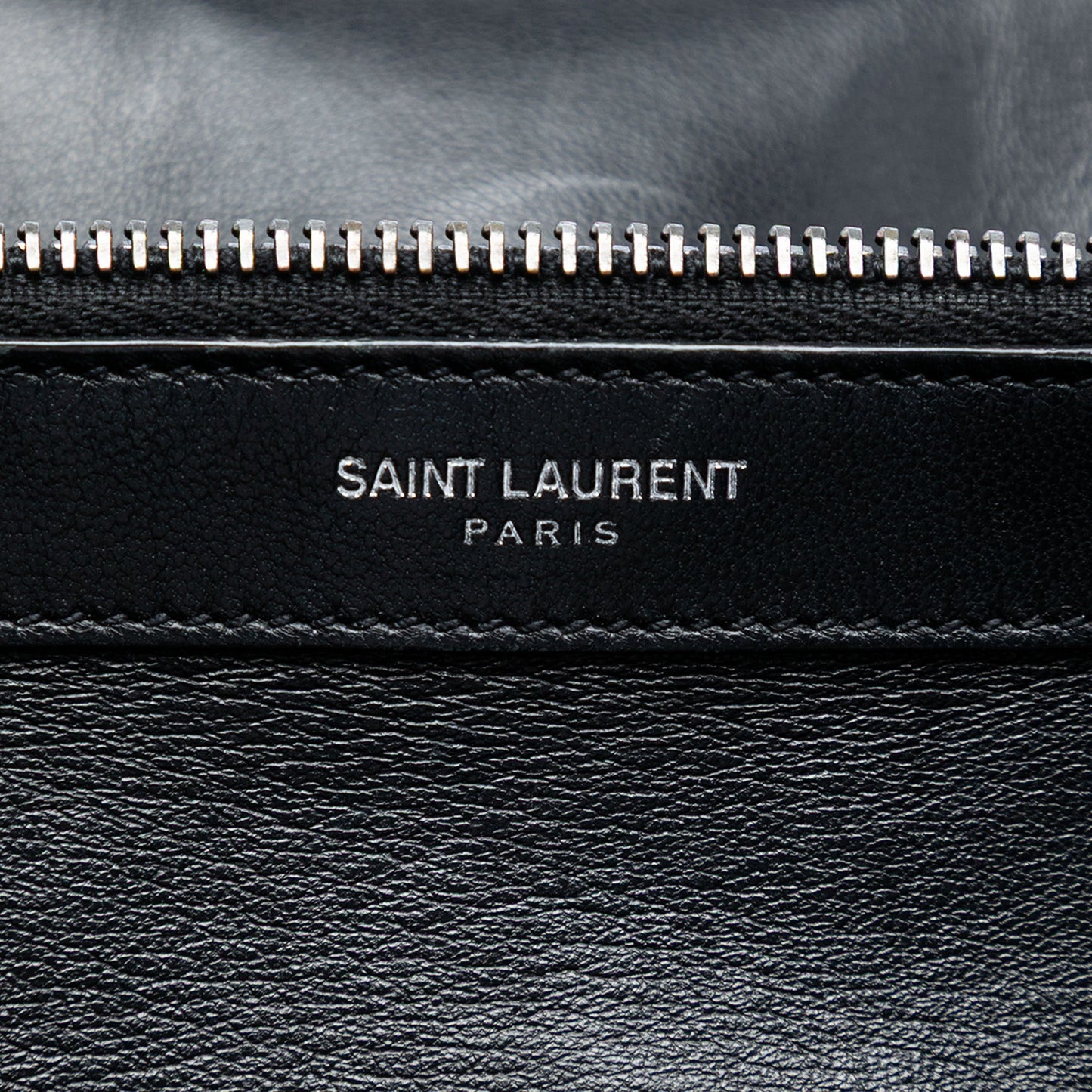 Saint Laurent Large Croc Embossed Nubuck Monogram College Satchel