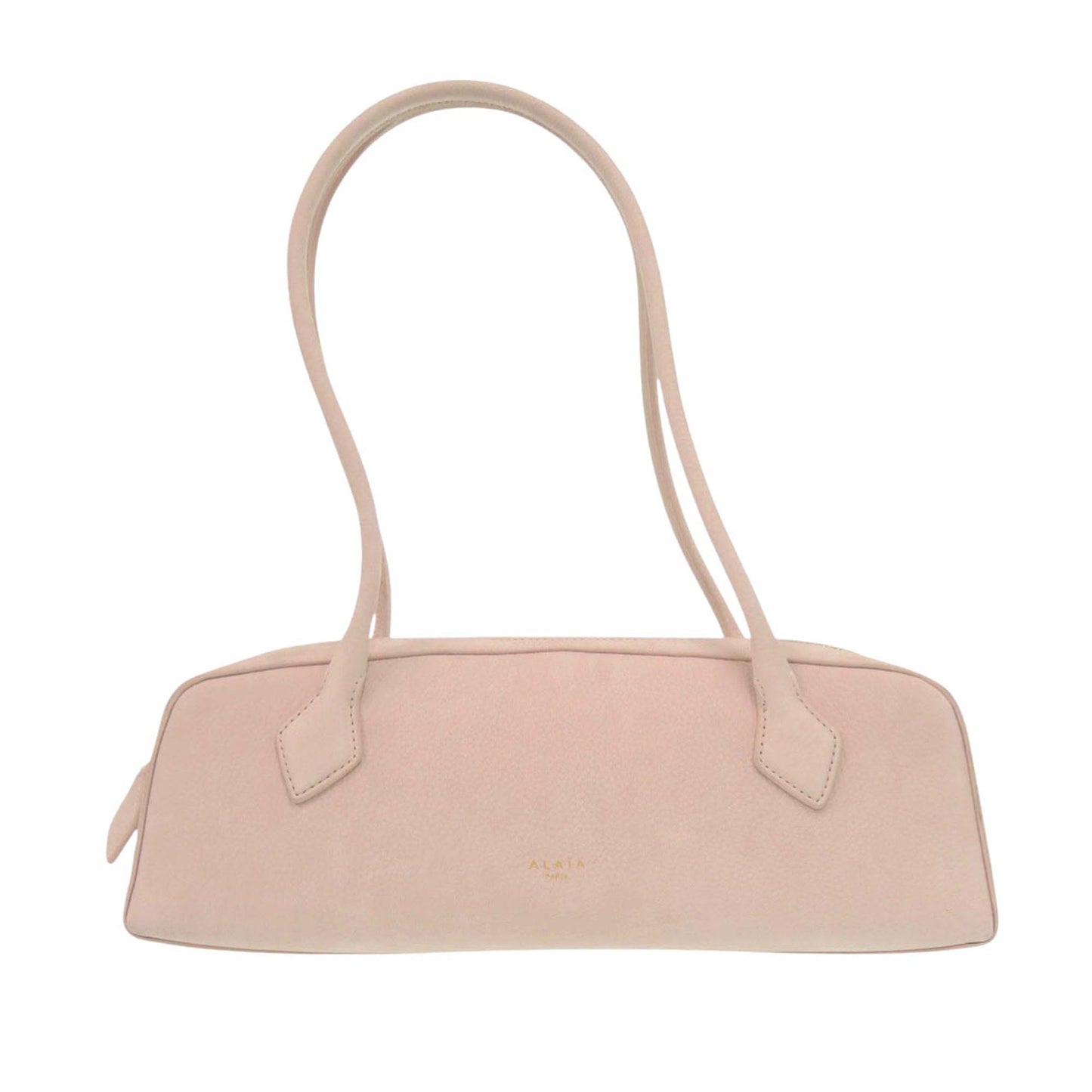 ALAÏA Medium Nubuck Le Teckel Shoulder Bag