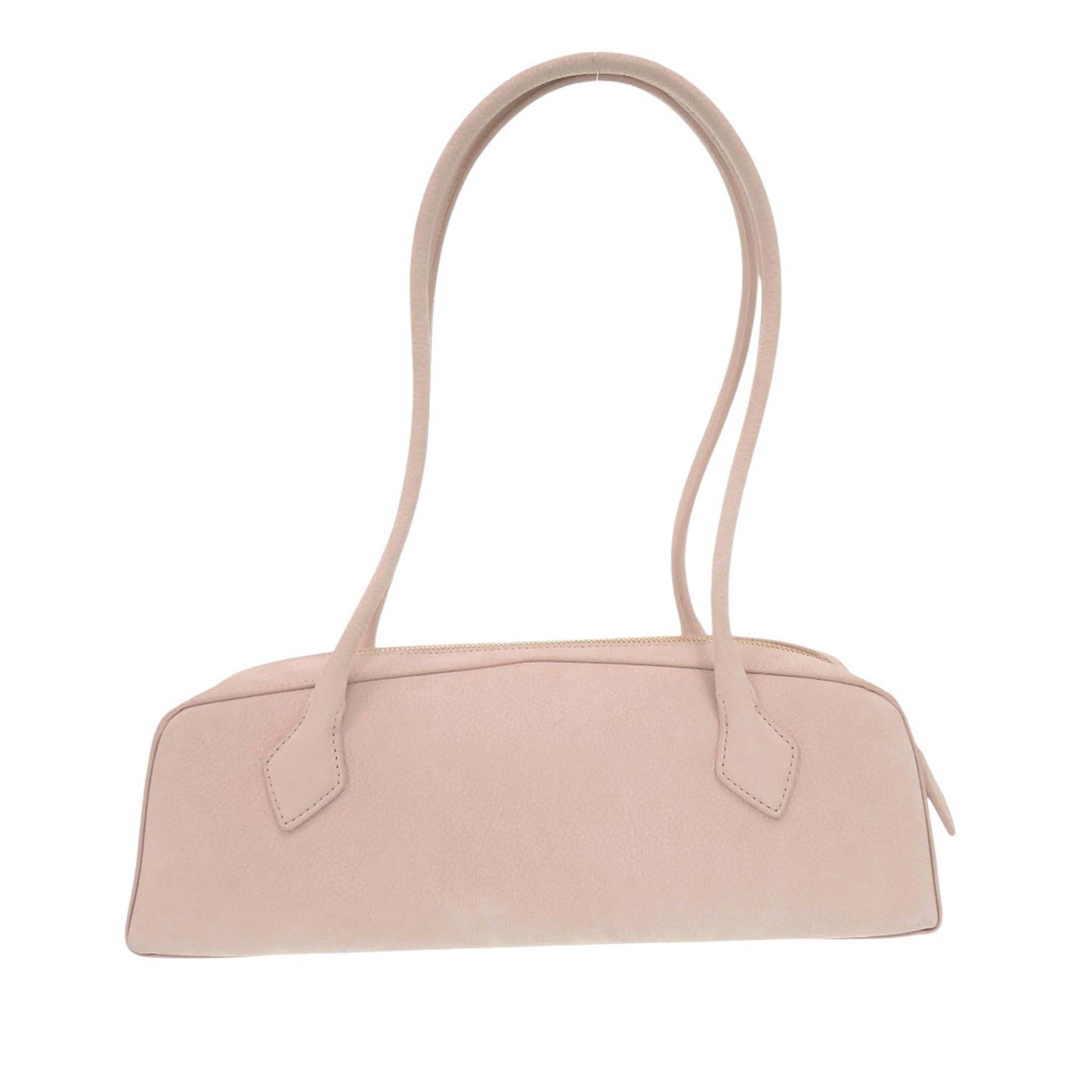 ALAÏA Medium Nubuck Le Teckel Shoulder Bag