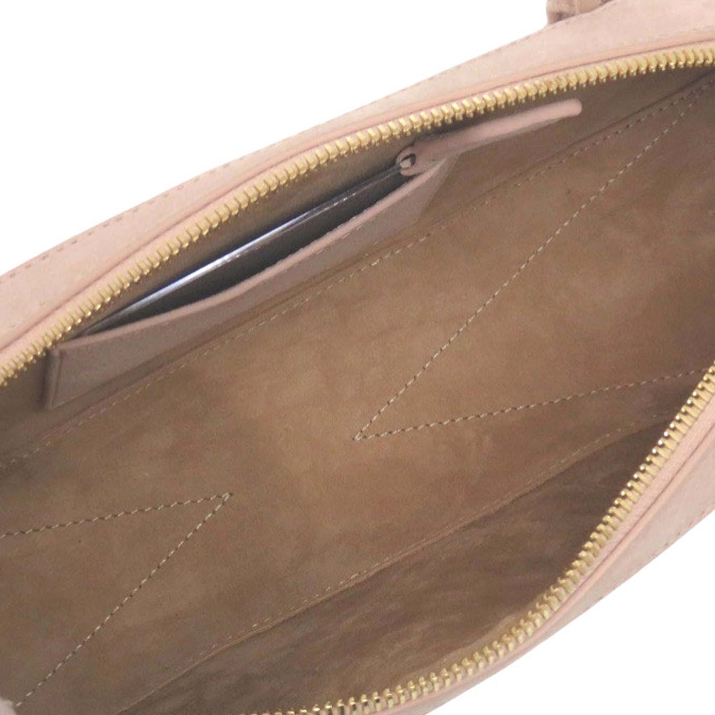 ALAÏA Medium Nubuck Le Teckel Shoulder Bag