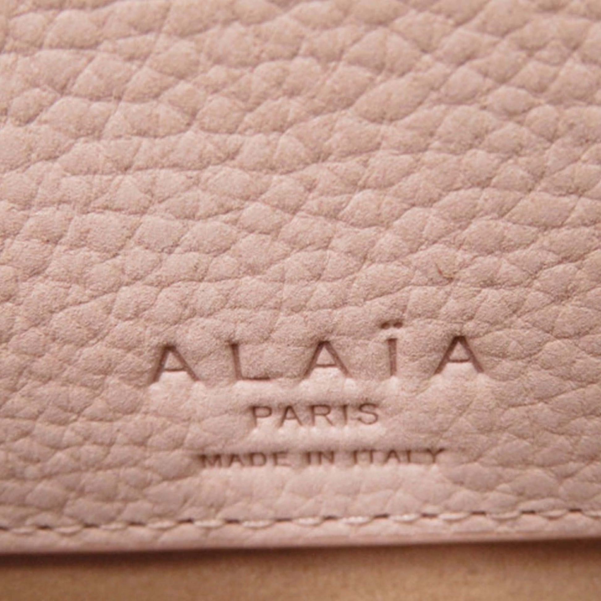 ALAÏA Medium Nubuck Le Teckel Shoulder Bag
