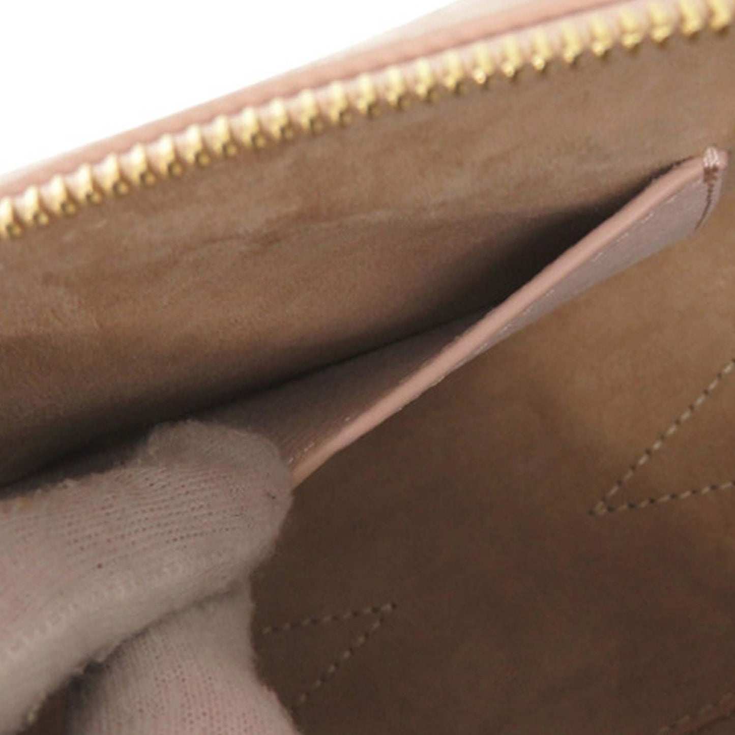 ALAÏA Medium Nubuck Le Teckel Shoulder Bag