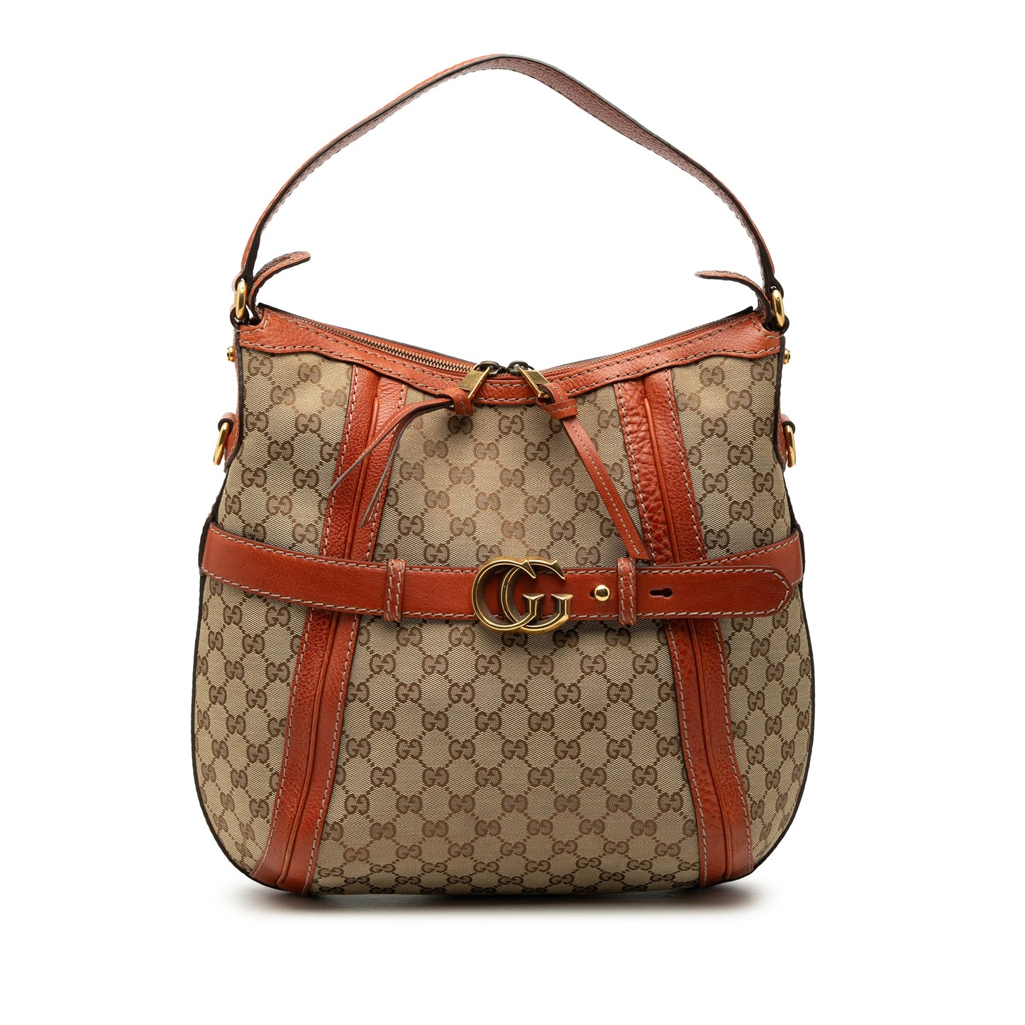 Gucci Medium GG Canvas Running Satchel